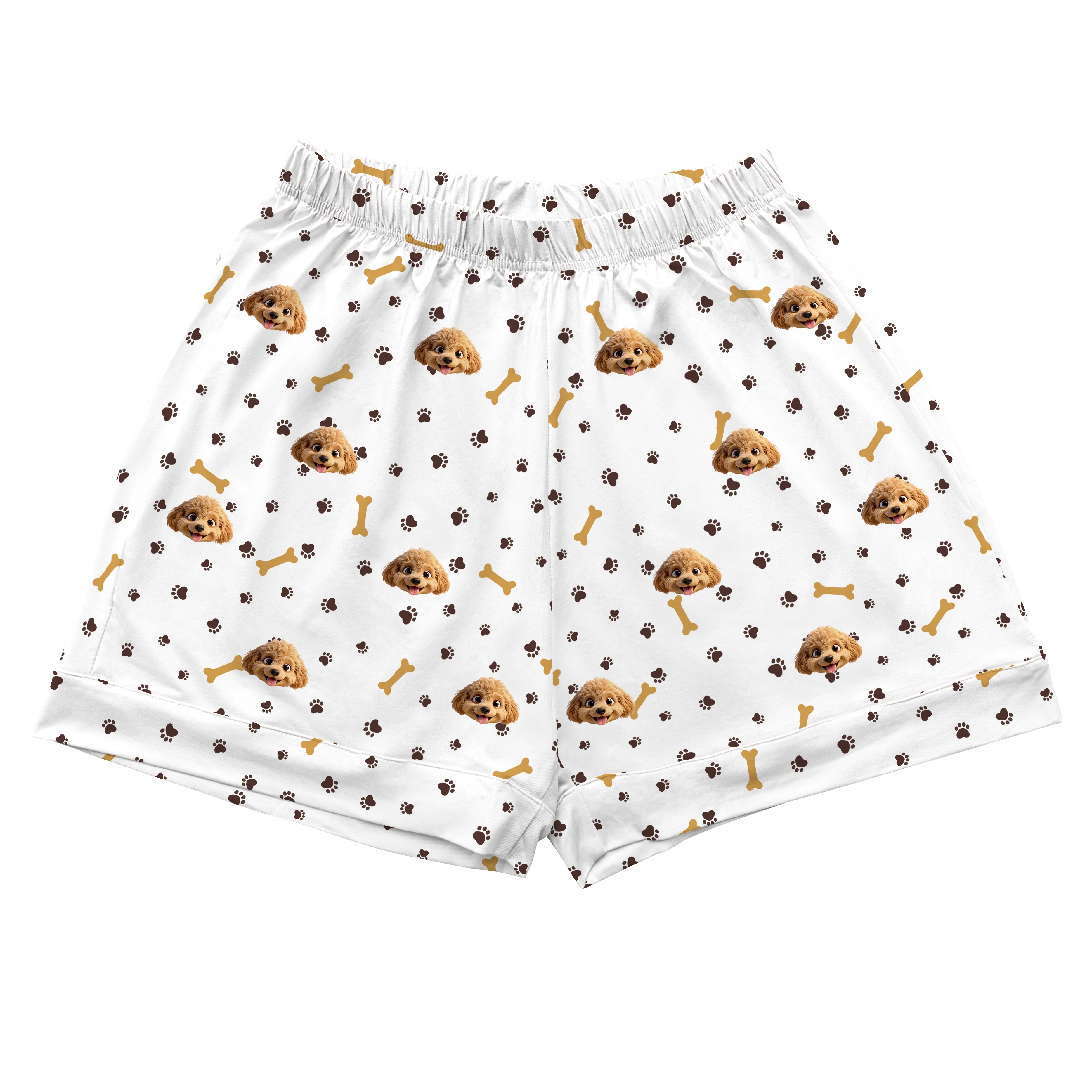 Adult Custom Cartoon Pet Face Pajamas - Paws and Bones - Image 9