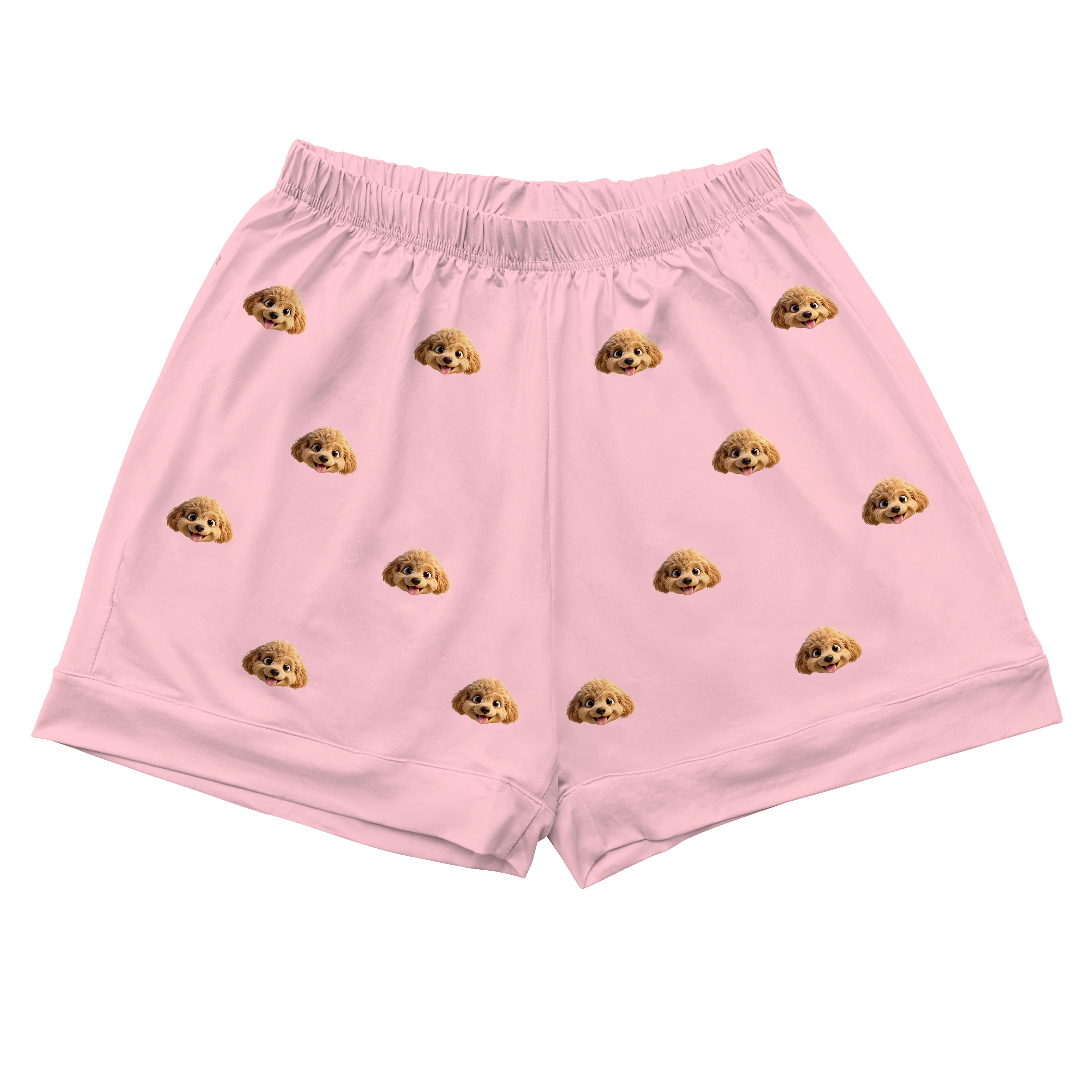 Adult Custom Cartoon Pet Face Pajamas - Pink Dream - Image 9