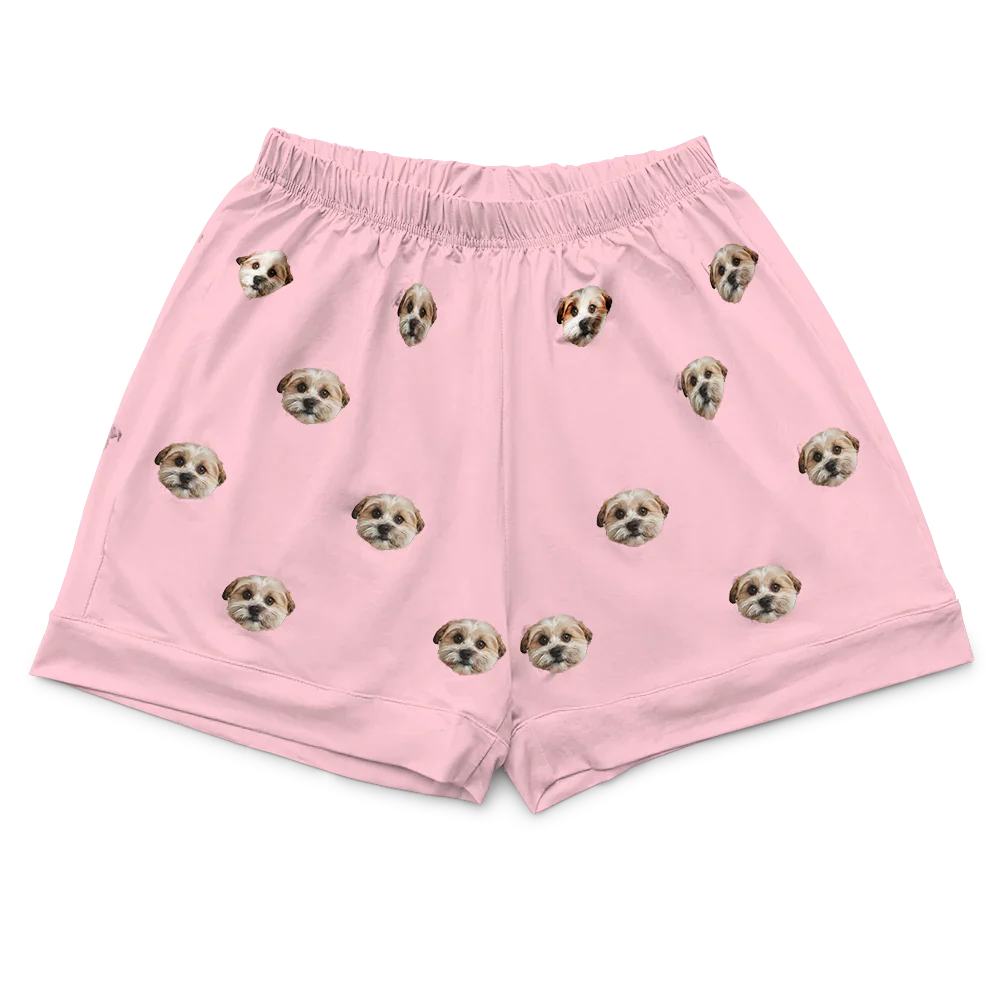 Adult Custom Pet Face Pajamas - Pink Dream - Image 15