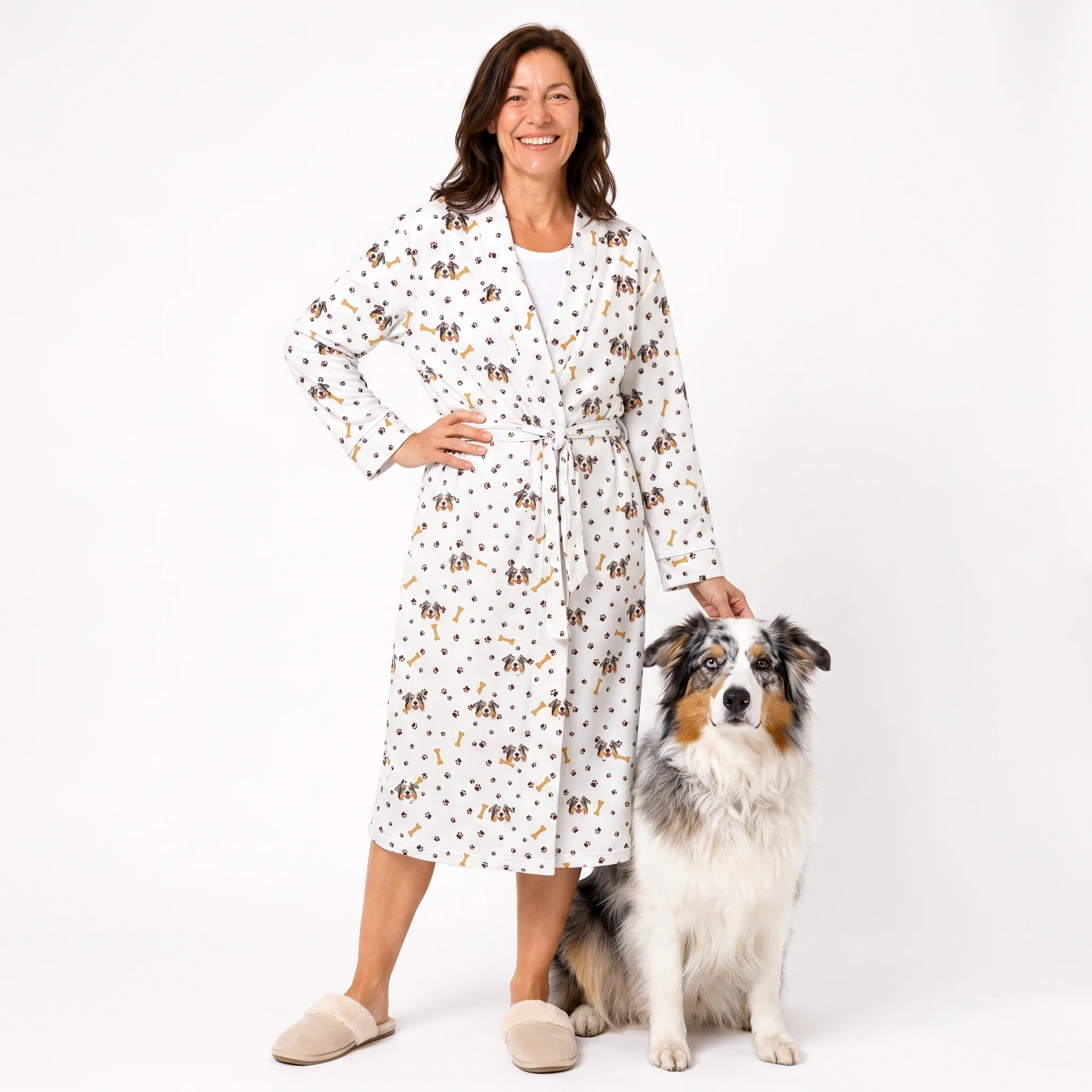 Adult Custom Pet Face Robes - Image 11