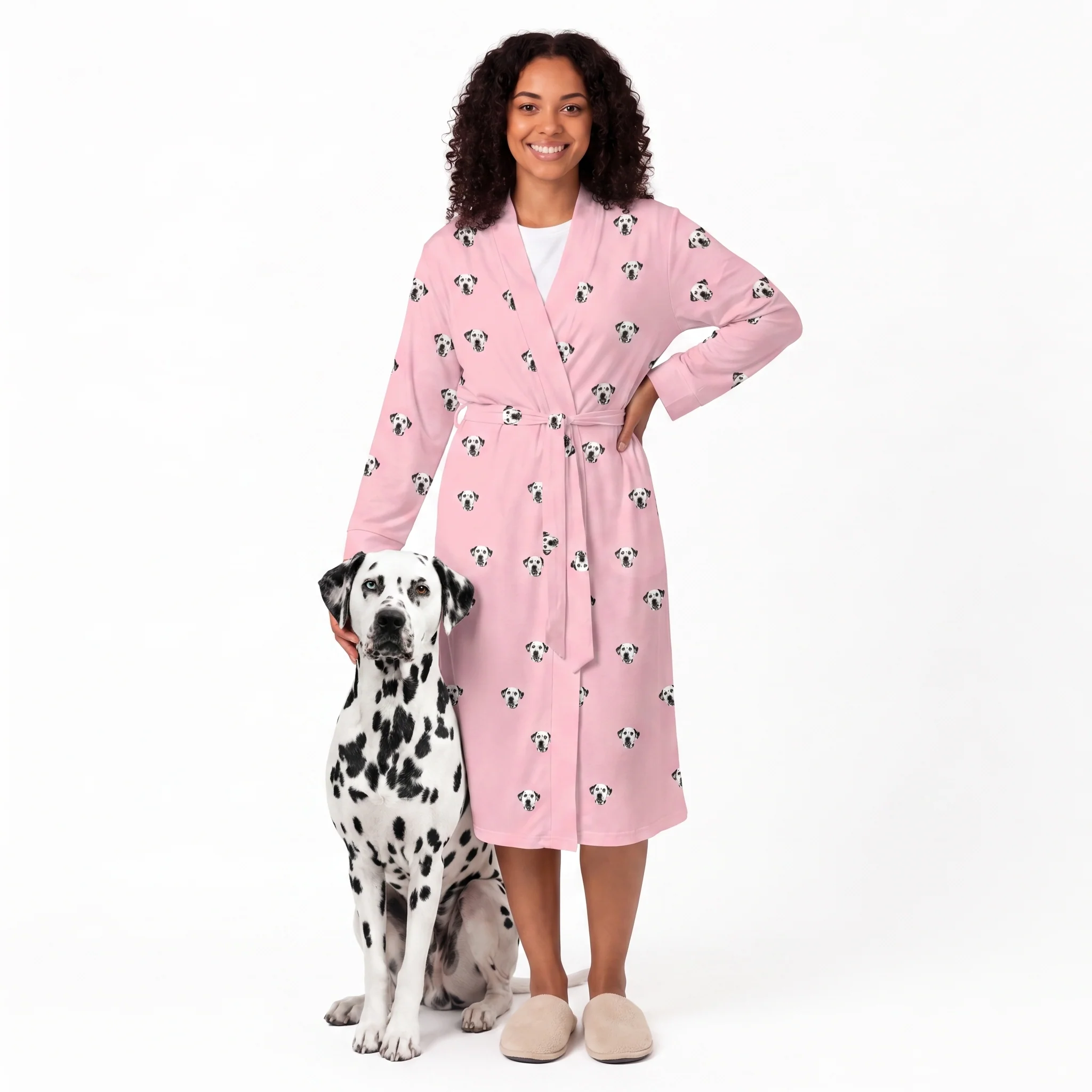 Adult Custom Pet Face Robes - Image 13