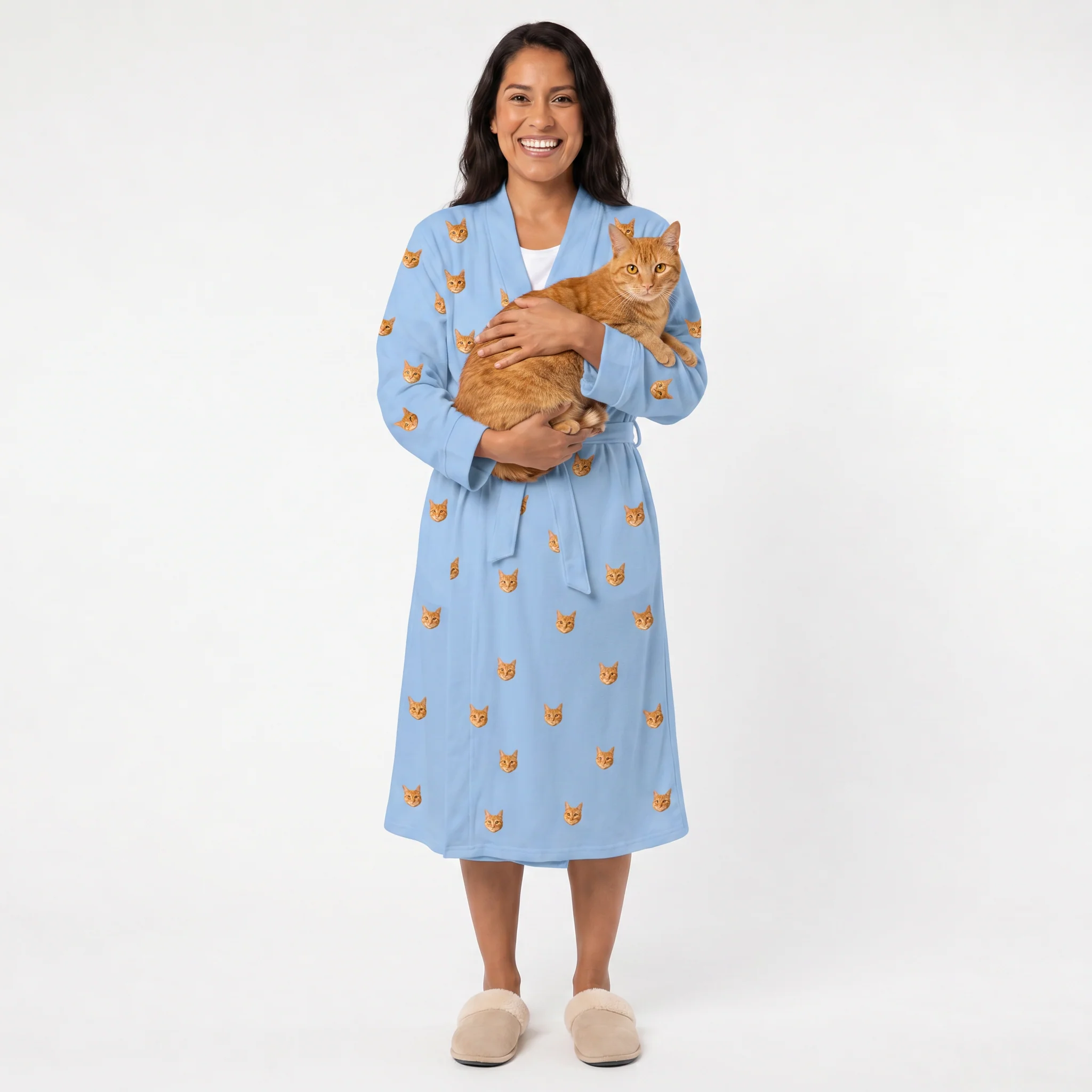 Adult Custom Pet Face Robes - Image 8