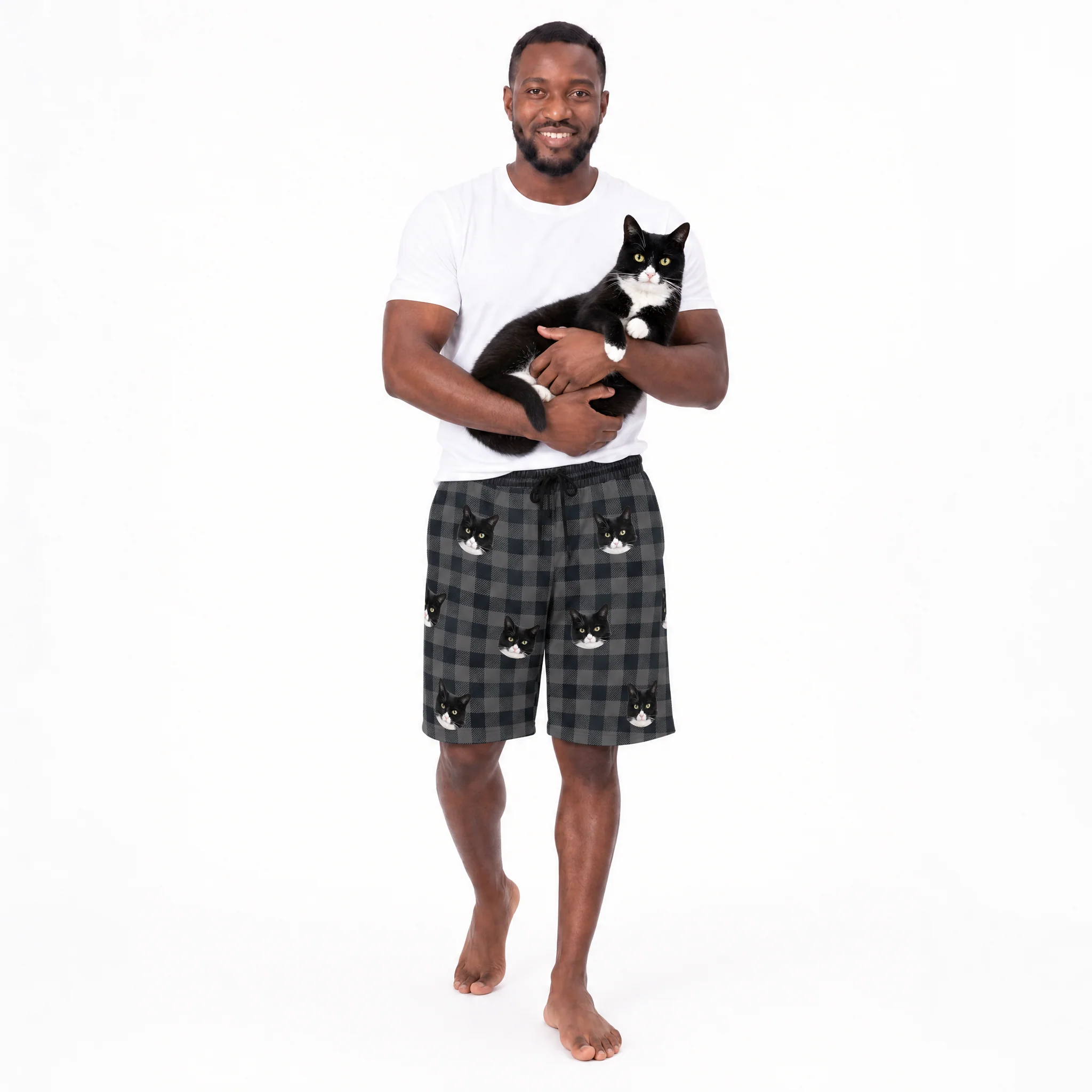 Custom Pet Face Sweatshorts - Image 2