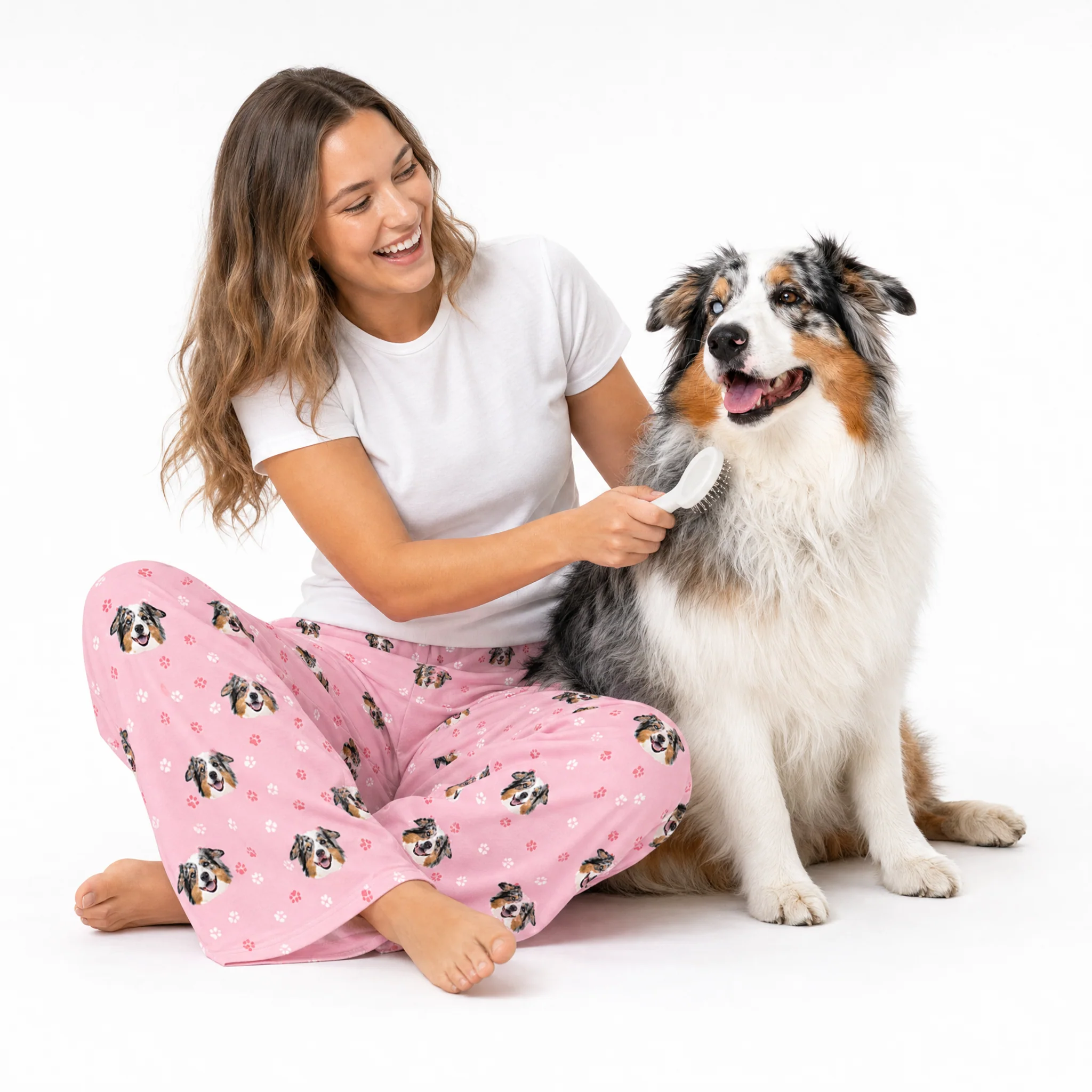 Adult Custom Pet Face Pajama Pants - Image 15