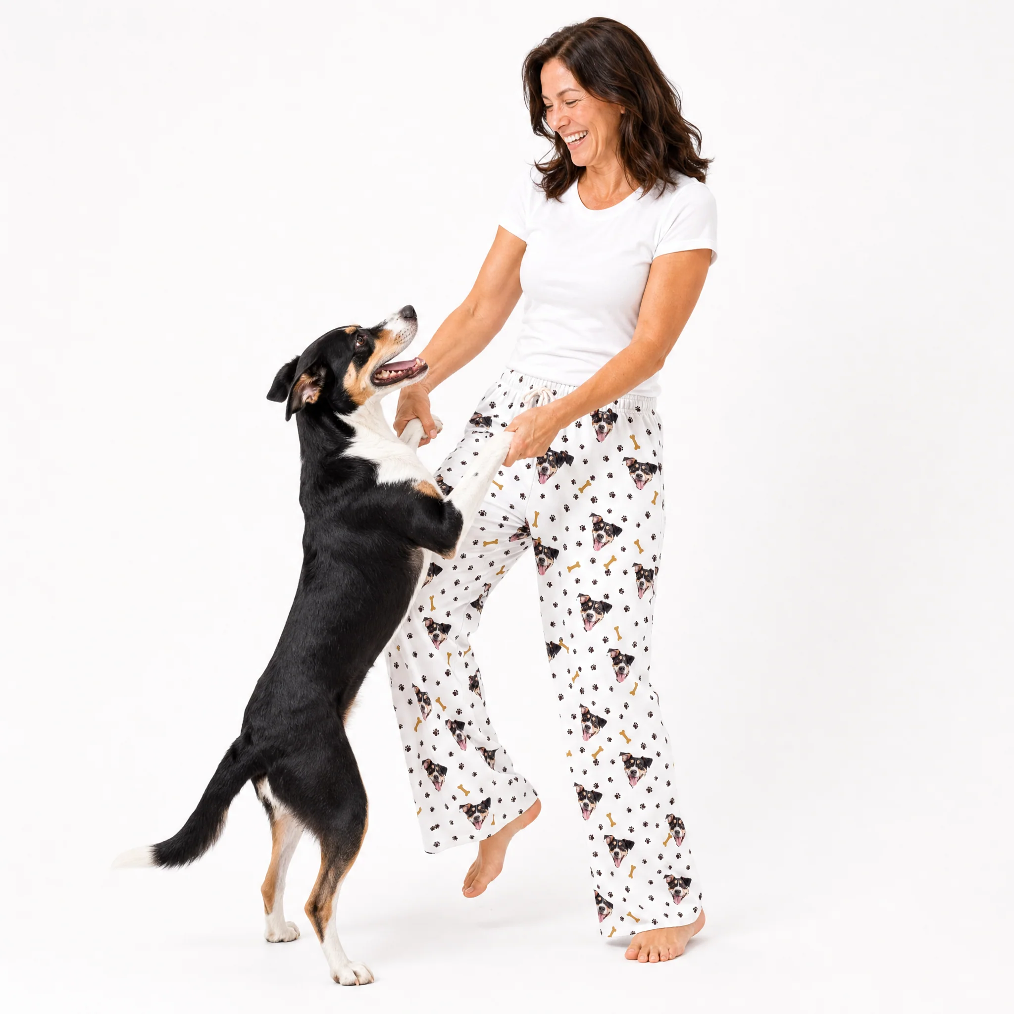 Adult Custom Pet Face Pajama Pants - Image 18