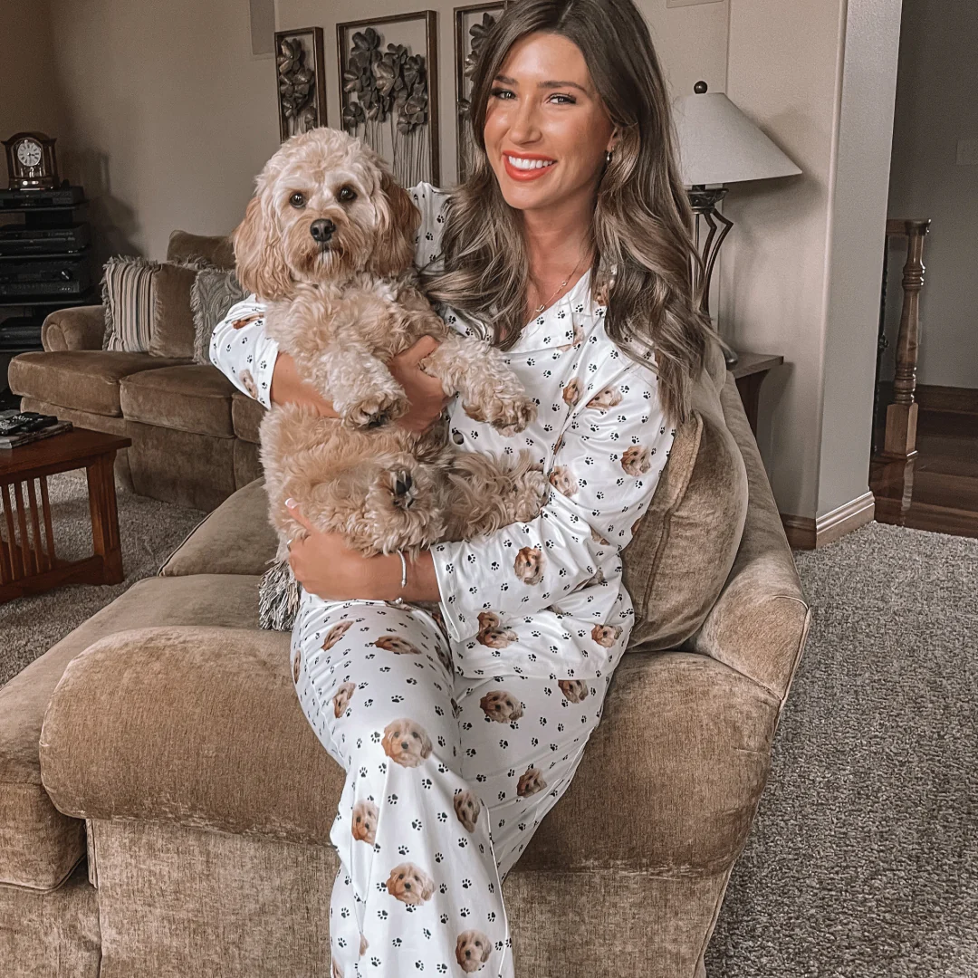 Adult Custom Pet Face Pajama Pants - Image 22