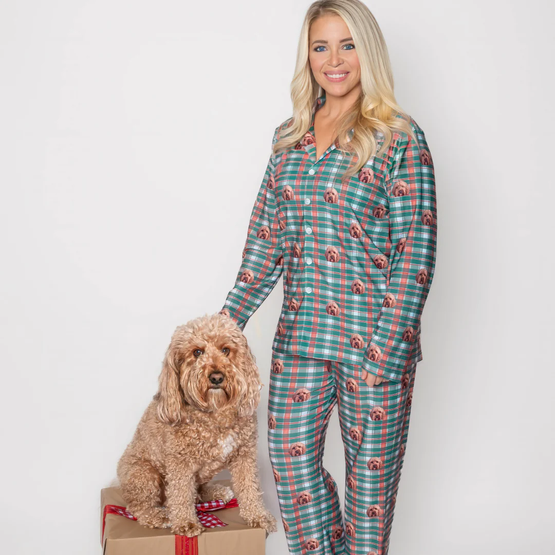 Adult Custom Pet Face Pajama Pants - Image 24