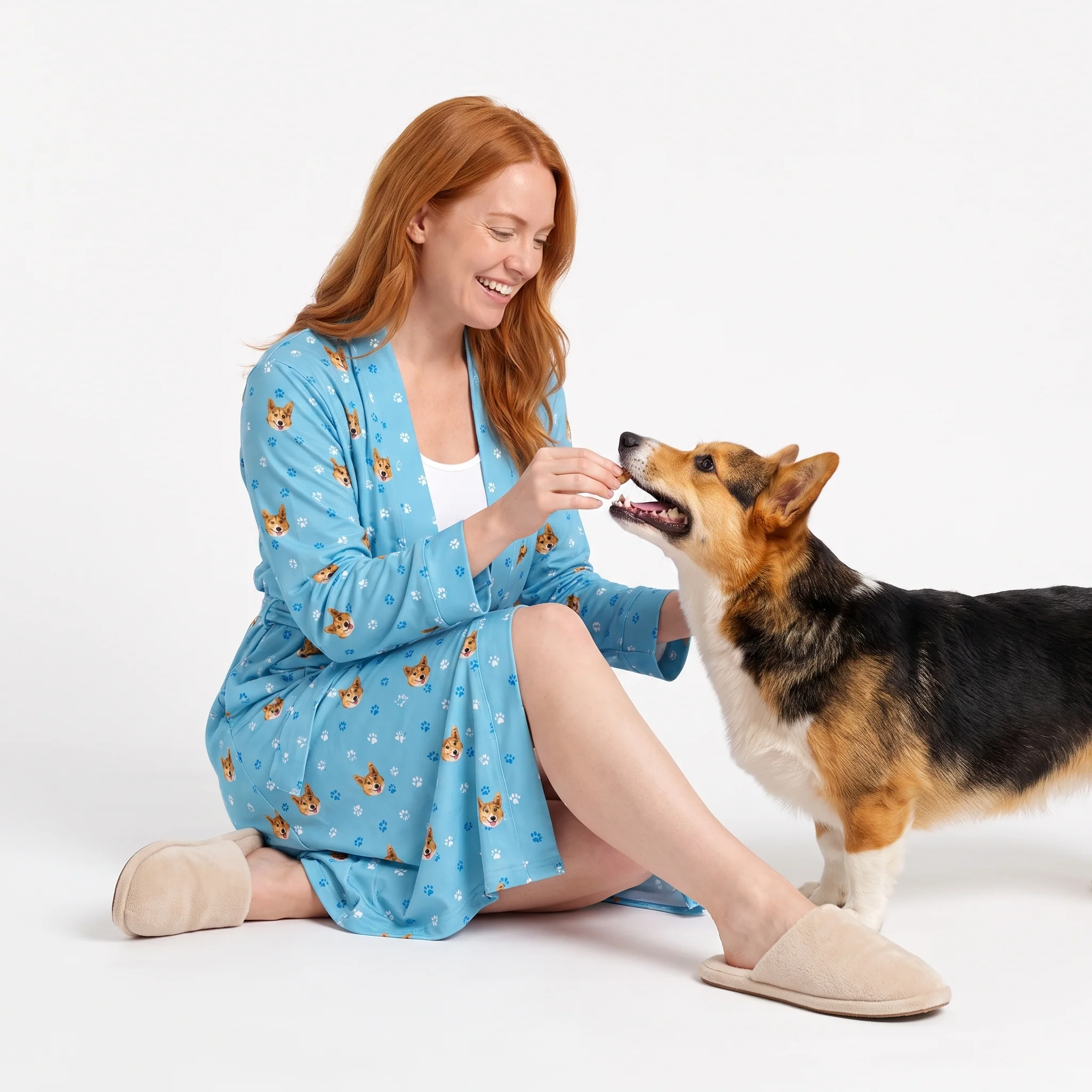 Adult Custom Pet Face Robes - Image 16