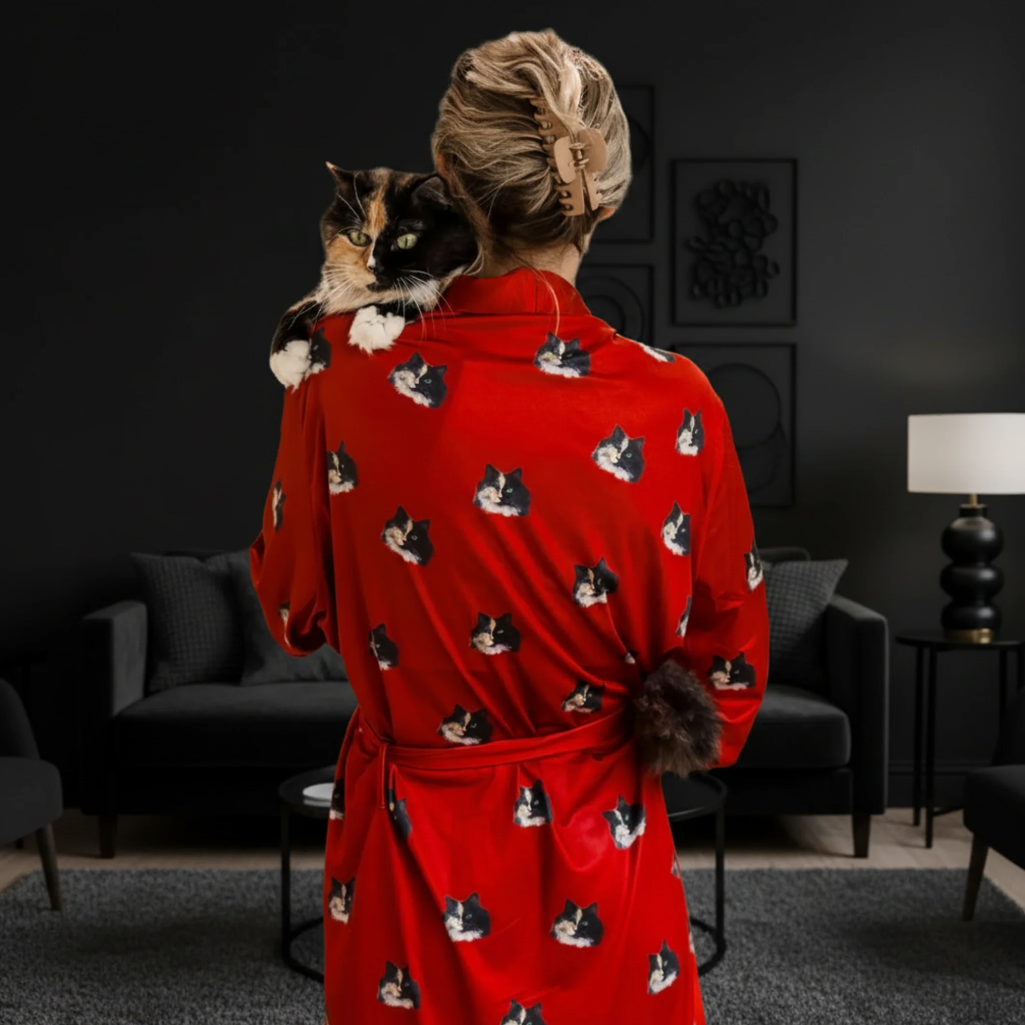 Adult Custom Pet Face Robes - Image 21