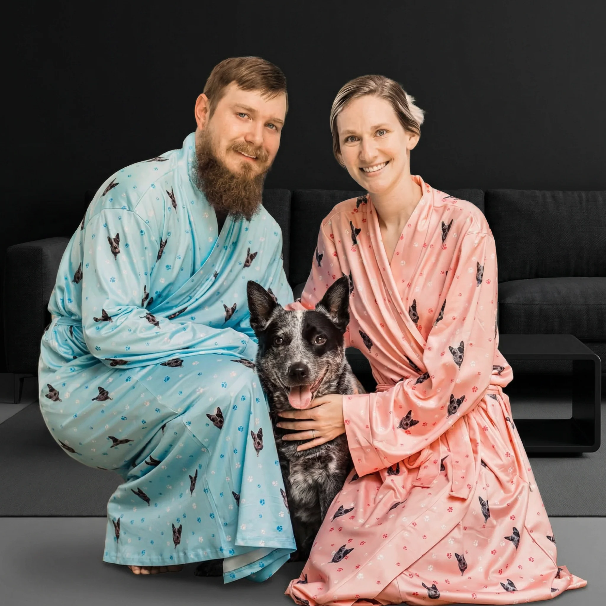 Adult Custom Pet Face Robes - Image 22