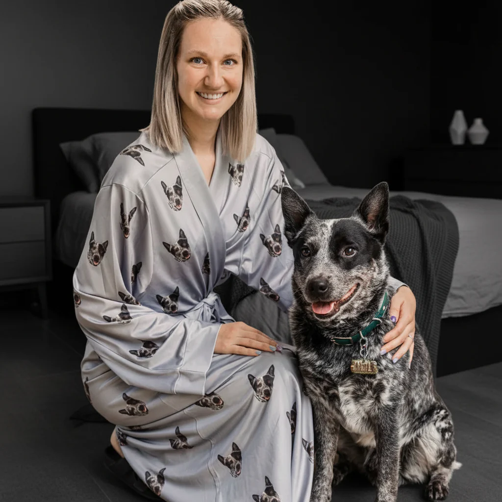 Adult Custom Pet Face Robes - Image 23