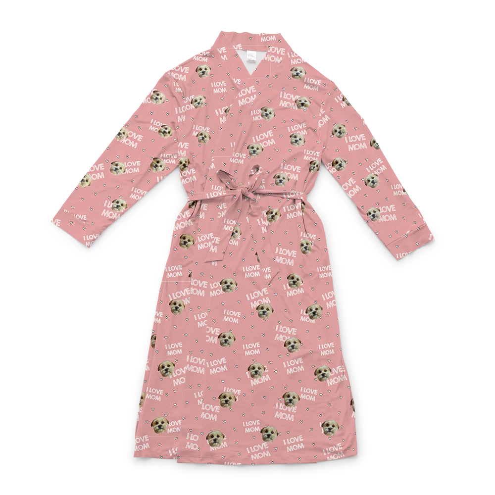 Adult Custom Pet Face Robes - Image 29