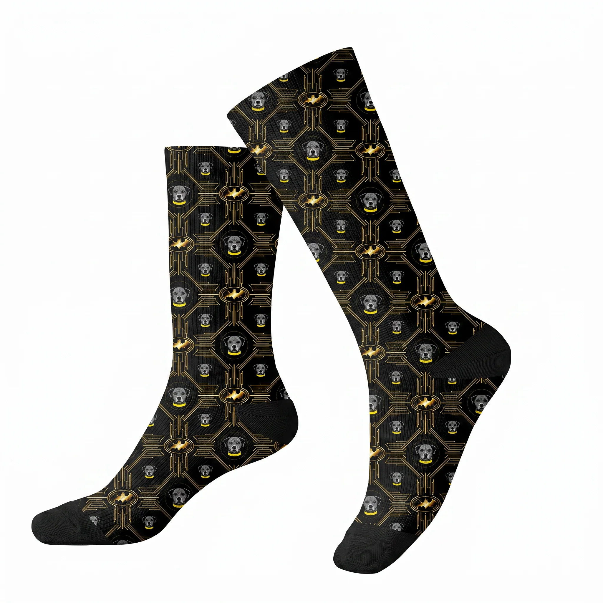 Batman Socks with Your Pet's Face - Image 4