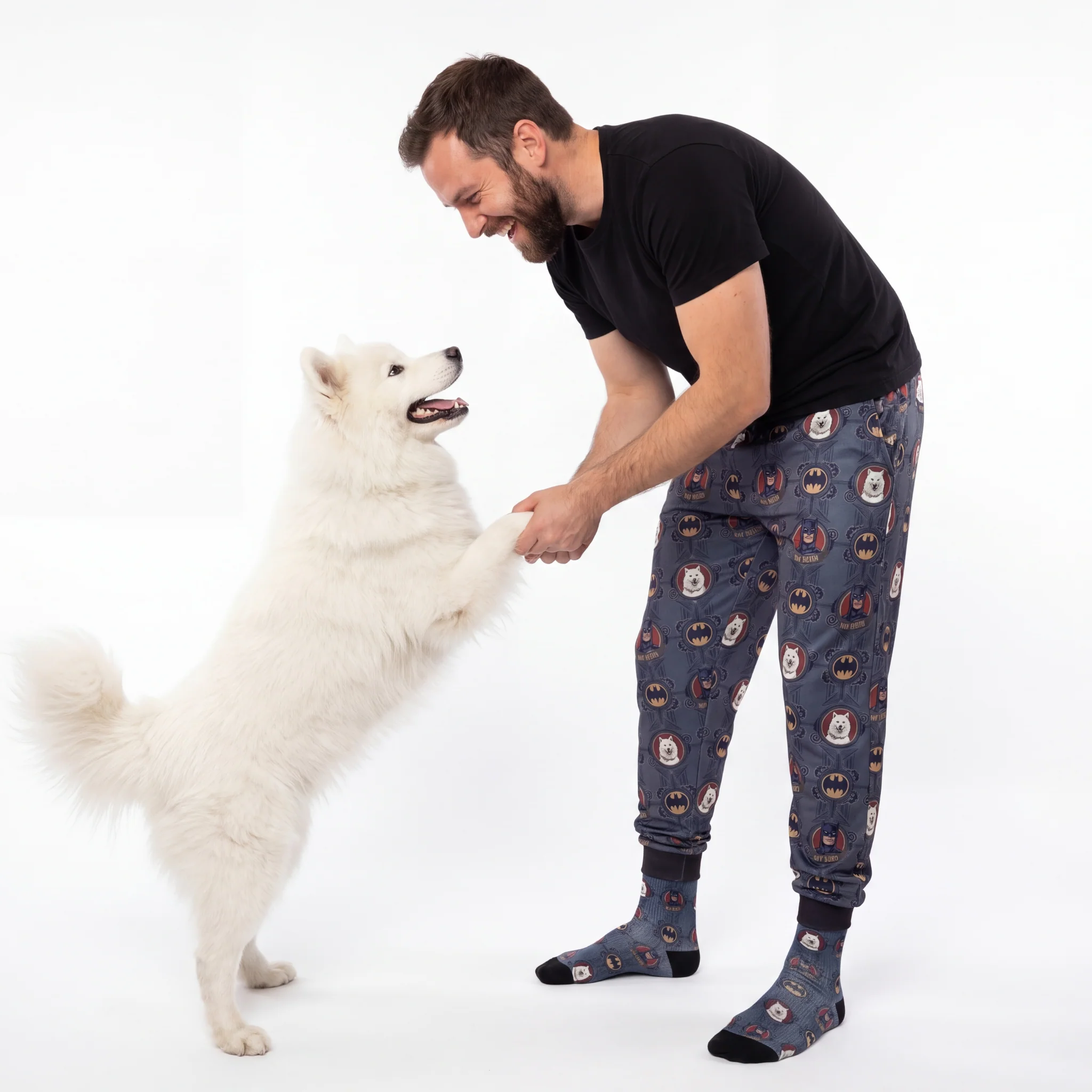 Batman Sweatpants with Your Pet’s Face - Dark Knight - Image 7