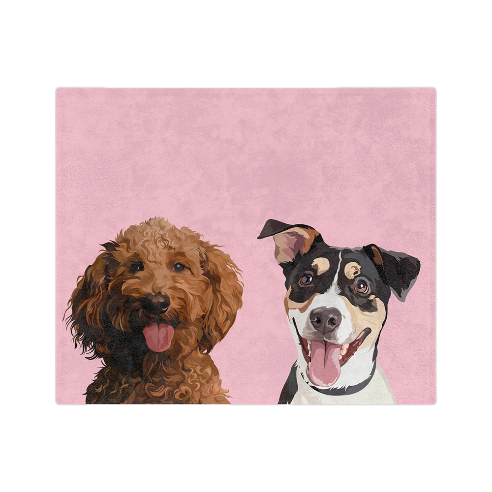 Custom Pet Art Blanket - Image 40