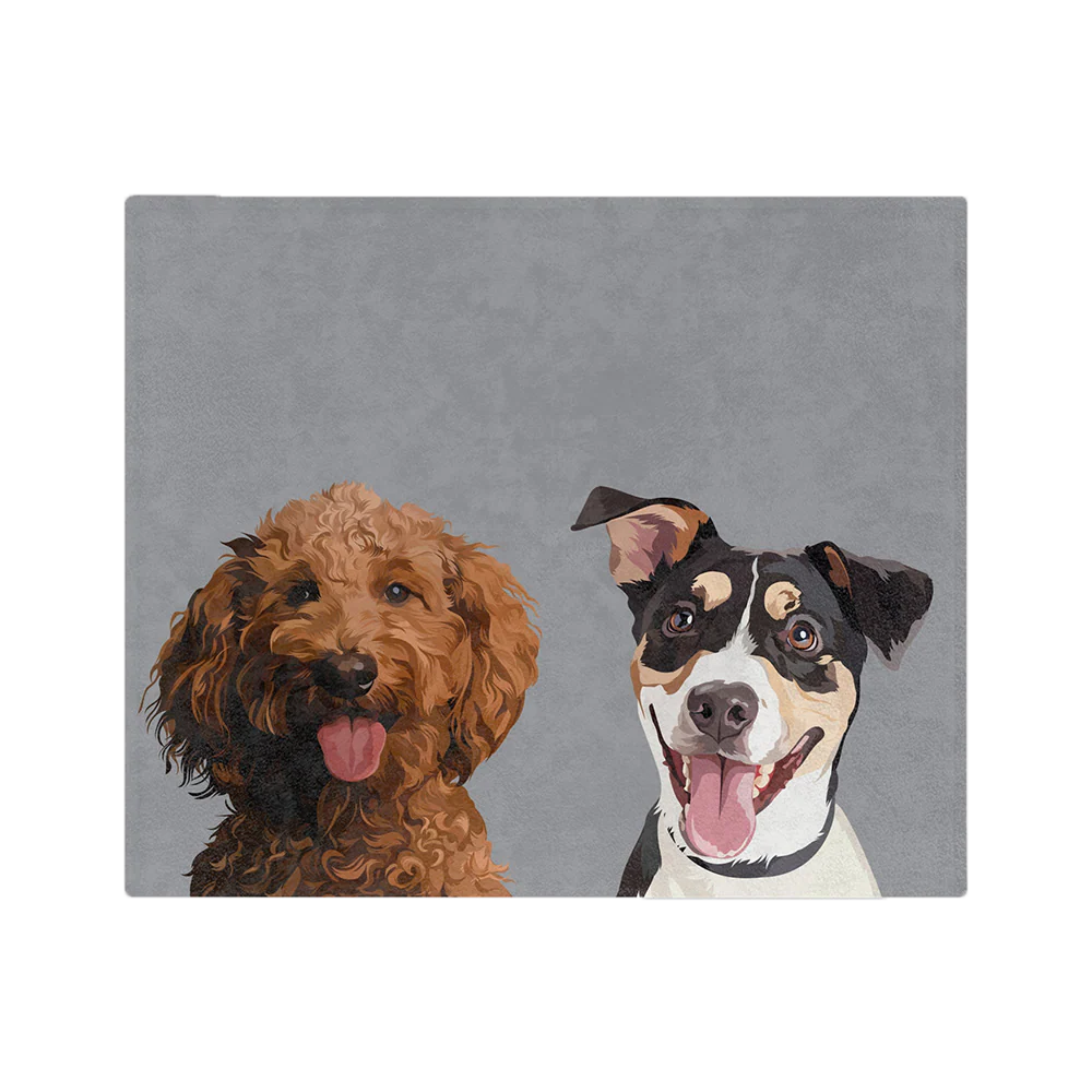 Custom Pet Art Blanket - Image 42