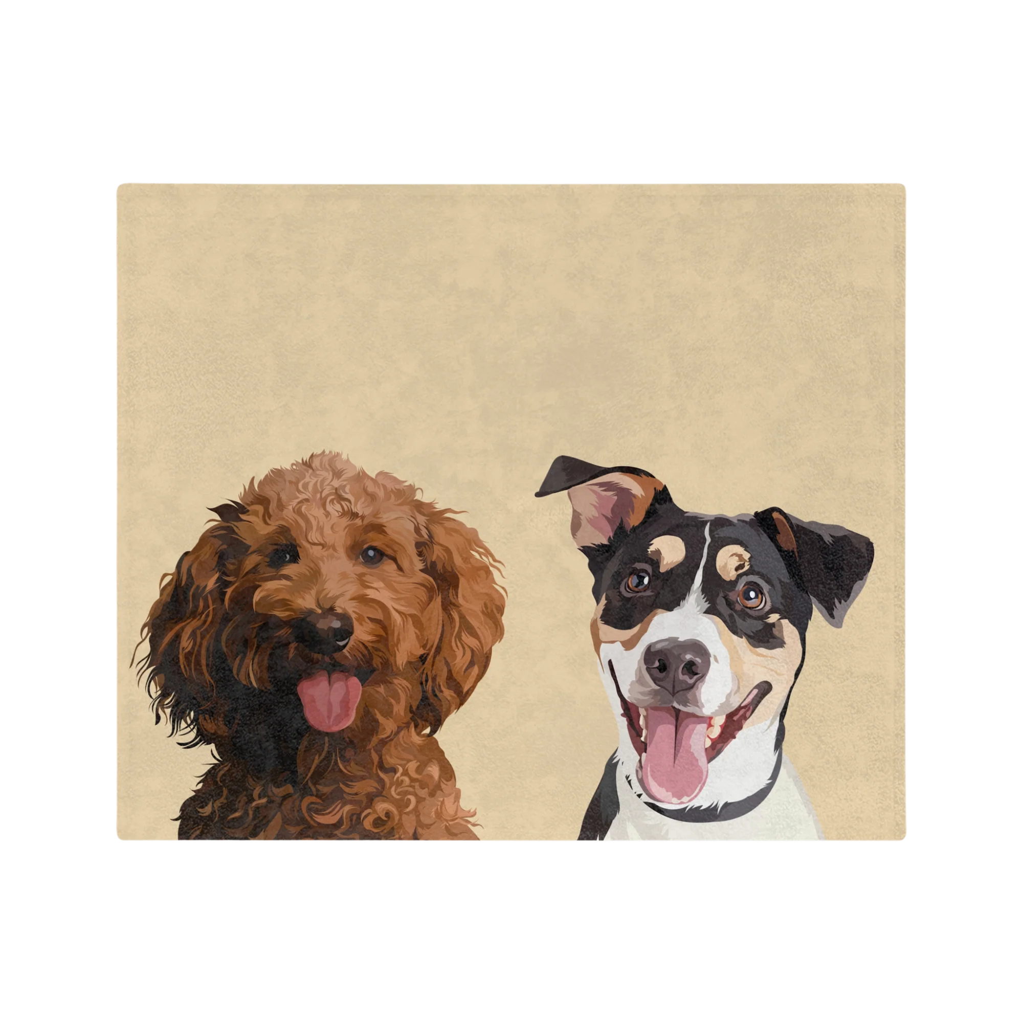 Custom Pet Art Blanket - Image 48