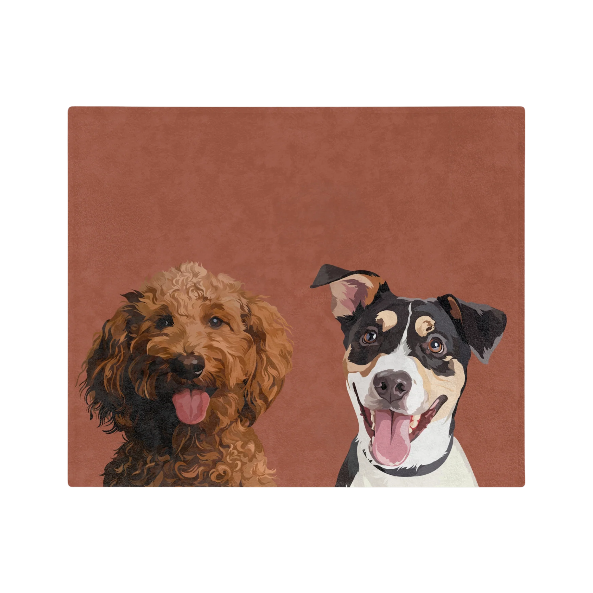 Custom Pet Art Blanket - Image 51