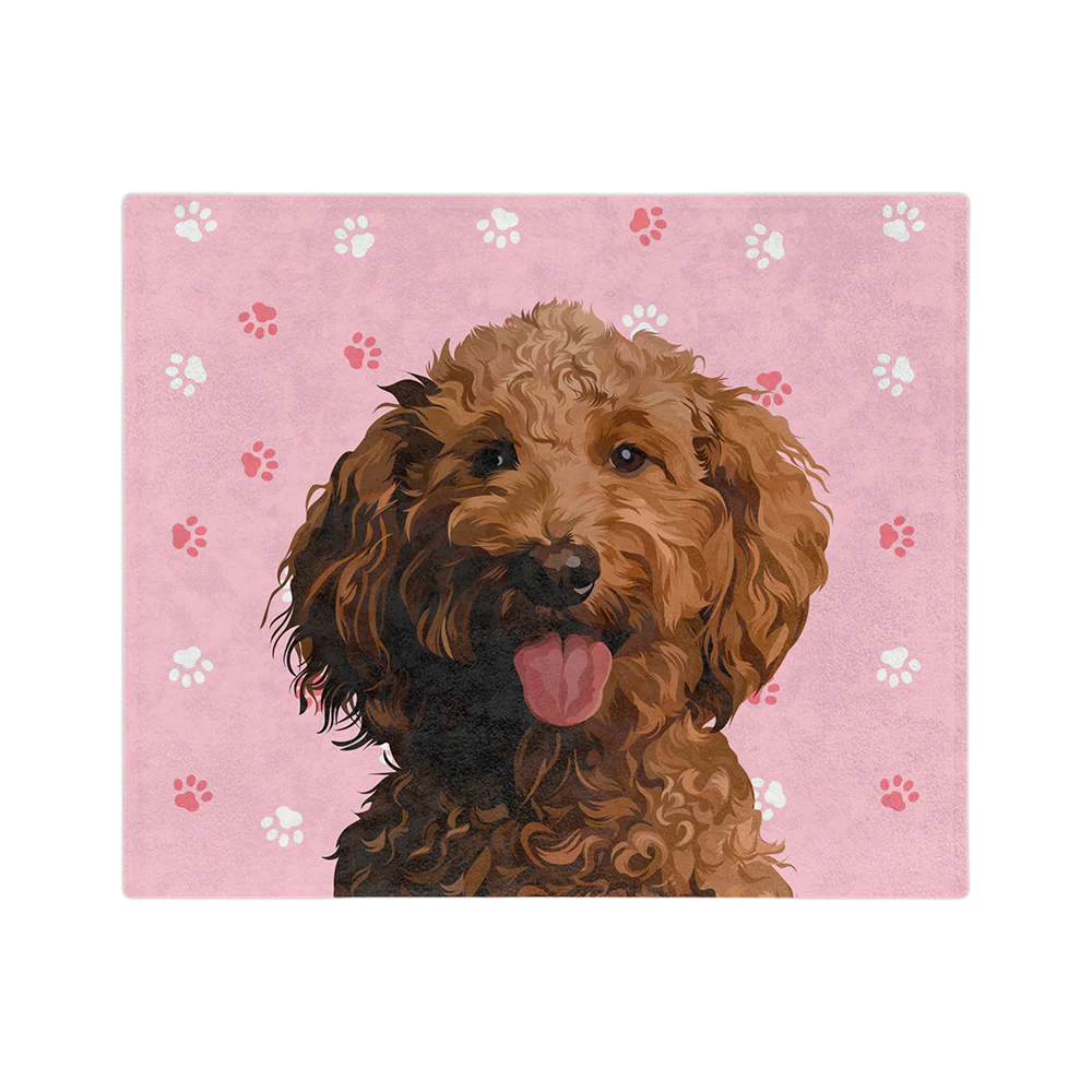 Custom Pet Art Blanket - Image 9