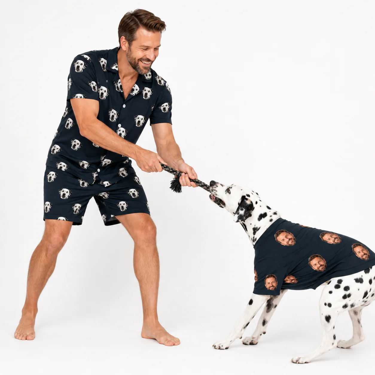 Custom Dog Pajamas - Black - Image 3