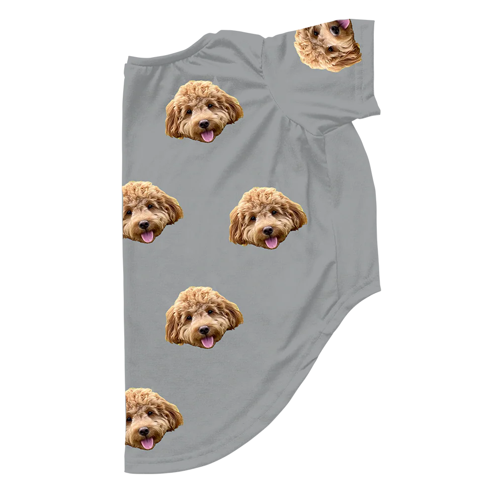 Custom Dog Pajamas - Slate Gray - Image 4
