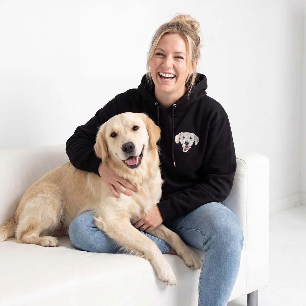 Custom Embroidered Hoodie With Your Pet's Face - Image 8