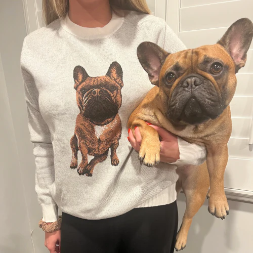 Custom Knit Pet Sweater - Image 9