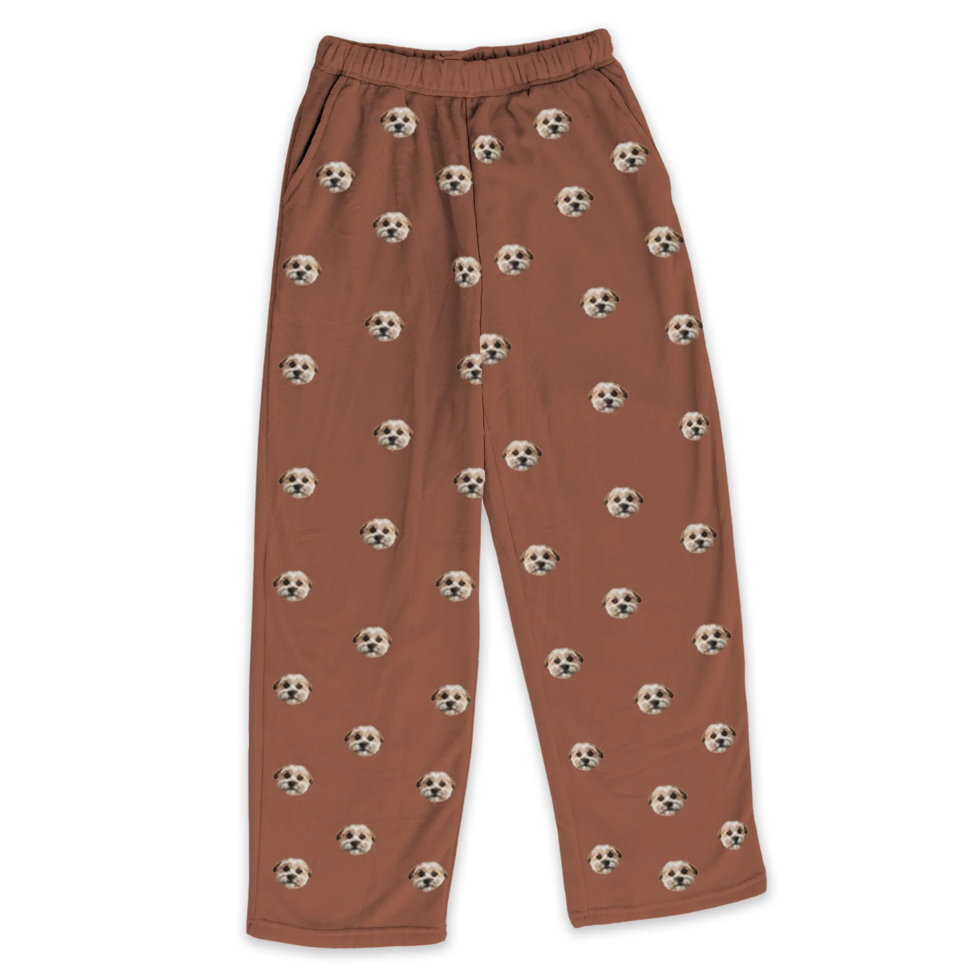 Adult Custom Pet Face Fleece Pajama Pants - Image 28