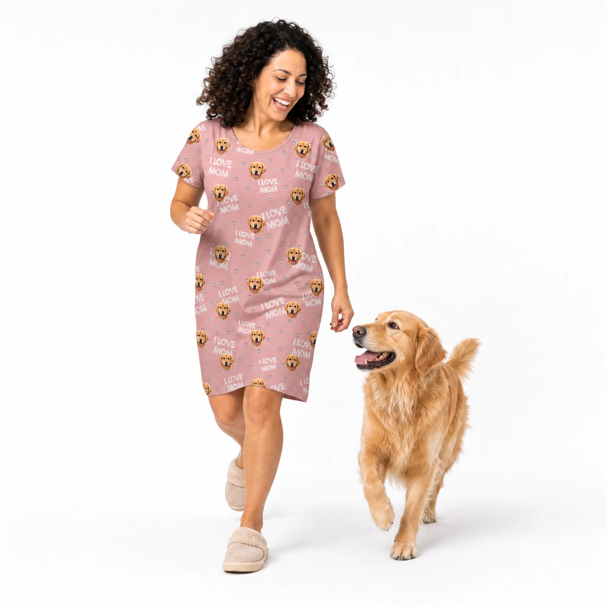 Adult Custom Pet Face Nightgowns - Image 19