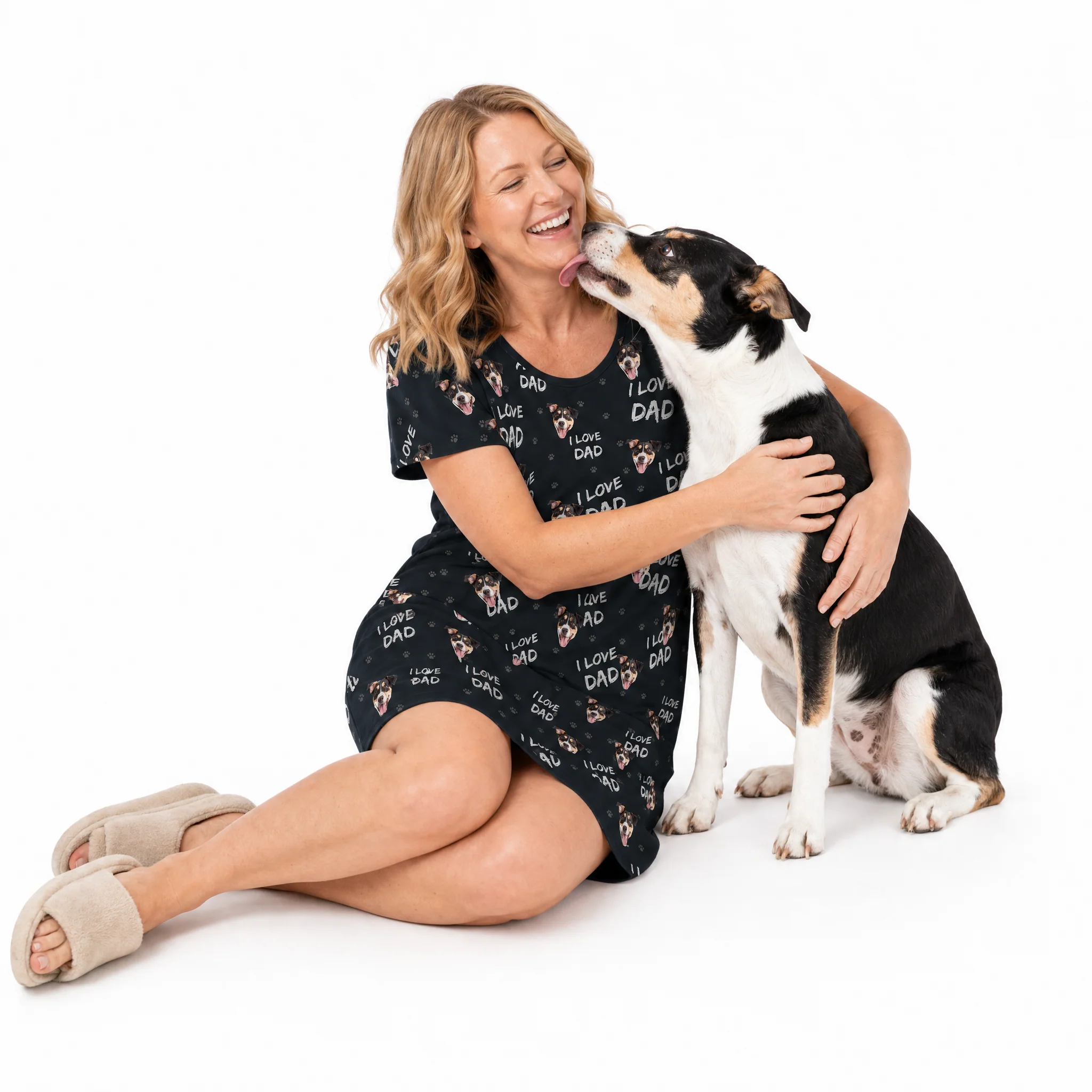 Adult Custom Pet Face Nightgowns - Image 20