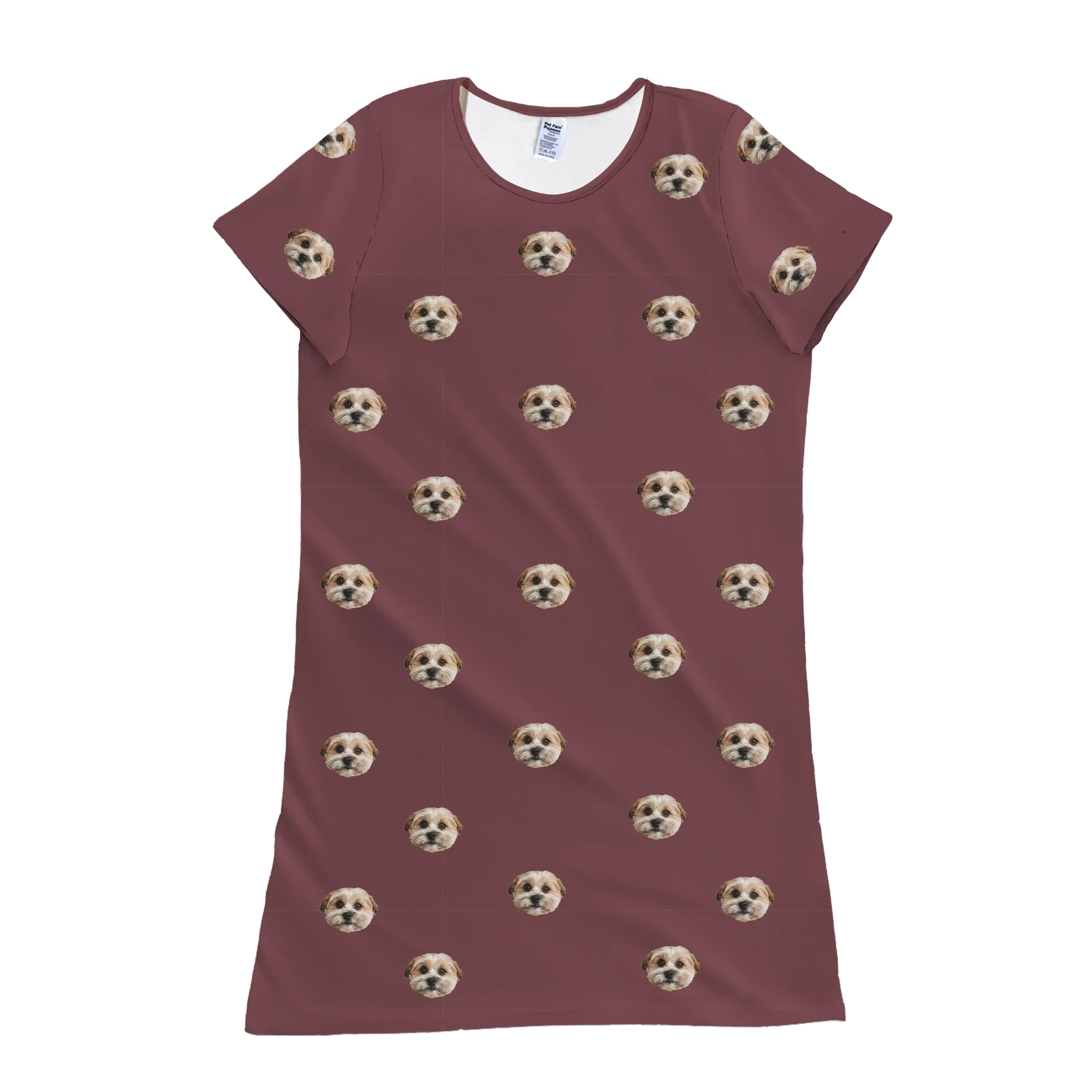 Adult Custom Pet Face Nightgowns - Image 27
