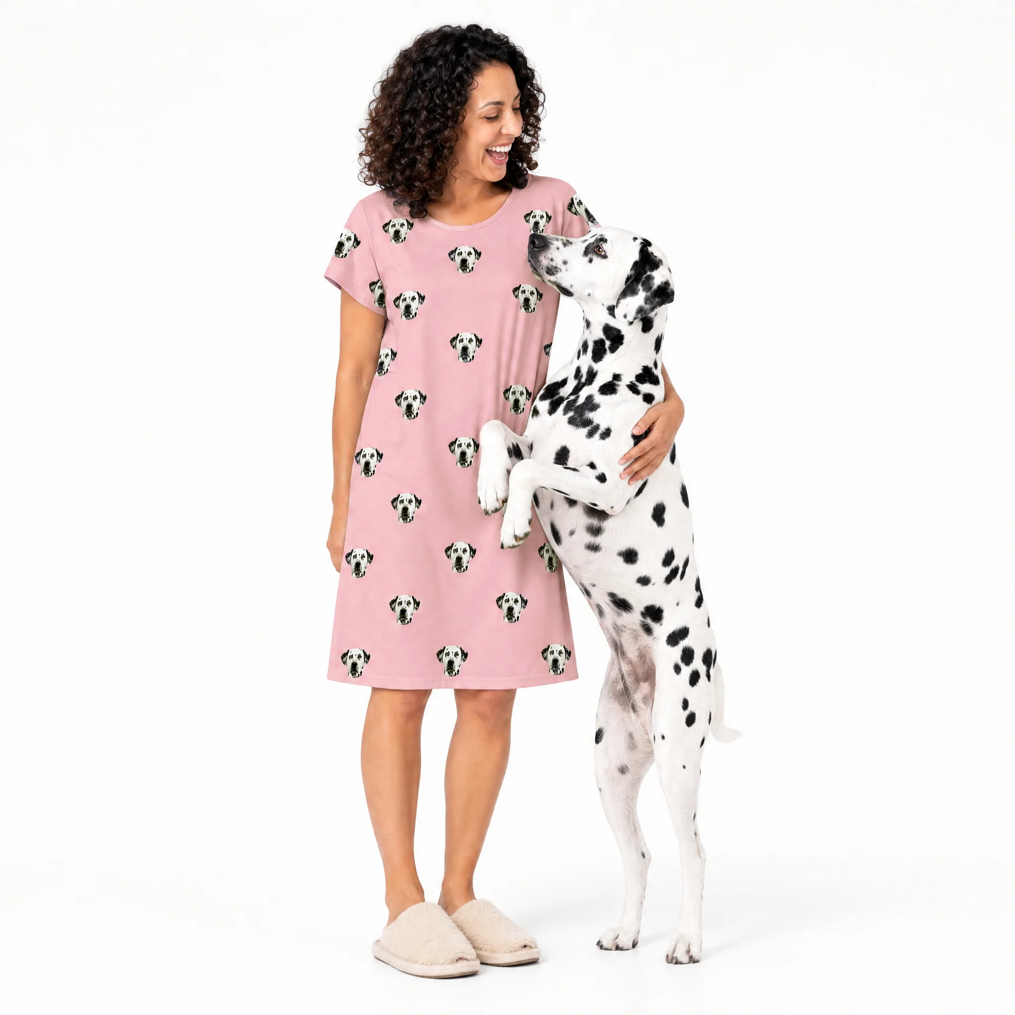 Adult Custom Pet Face Nightgowns - Image 8
