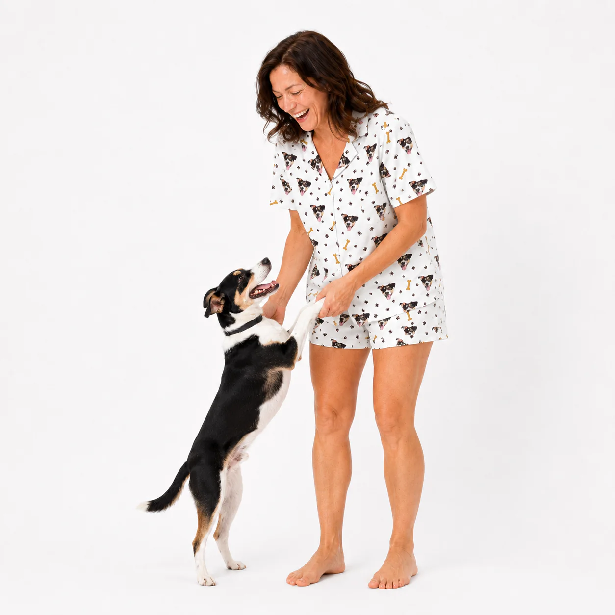 Adult Custom Pet Face Pajamas - Image 26