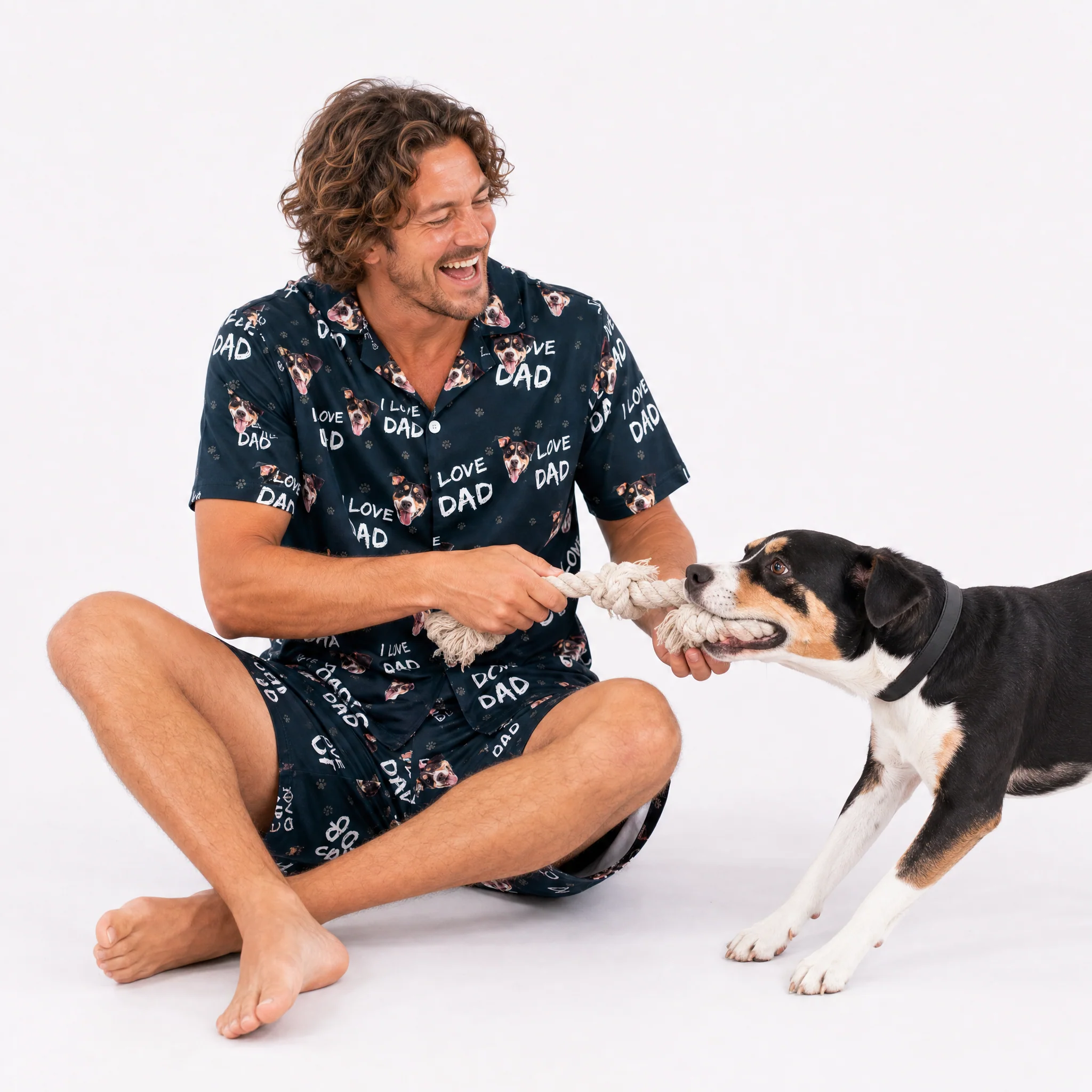 Adult Custom Pet Face Pajamas - Image 30