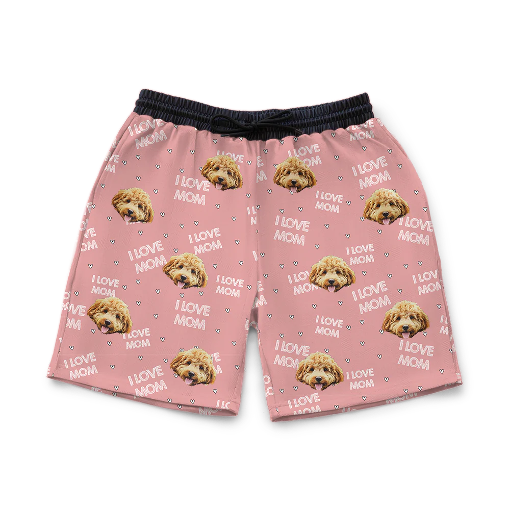 Customized  Pet Face Sweatshorts - 1 Pet - Image 12