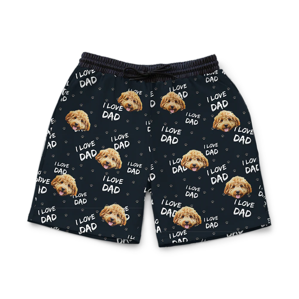 Customized  Pet Face Sweatshorts - 1 Pet - Image 14