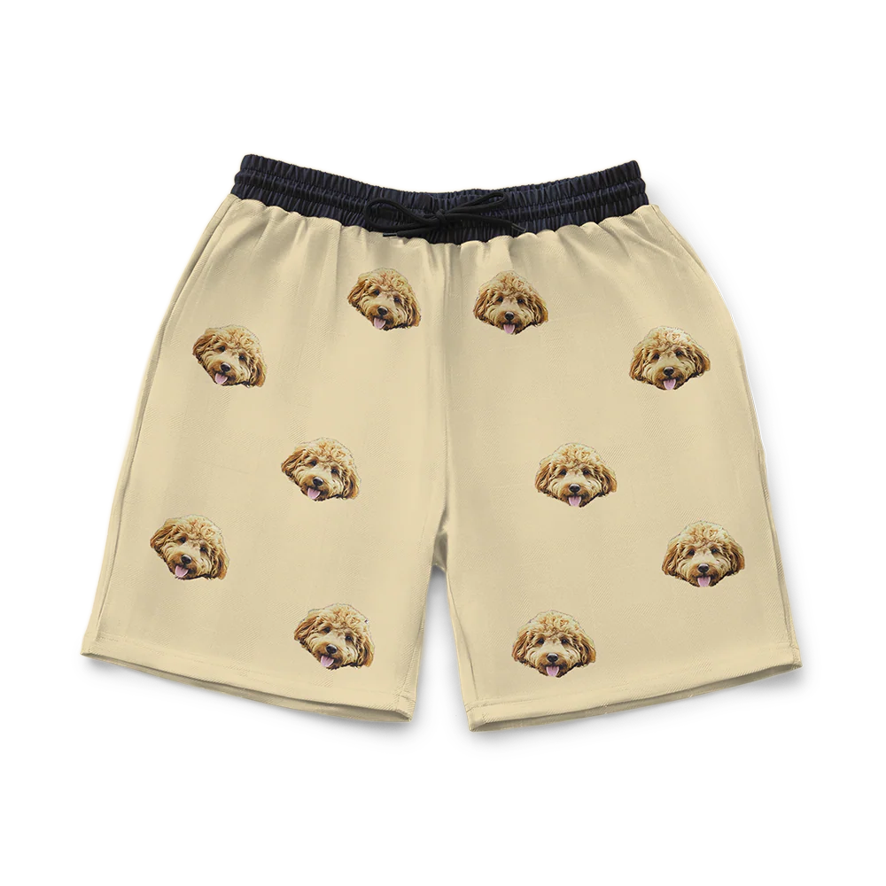 Customized  Pet Face Sweatshorts - 1 Pet - Image 15