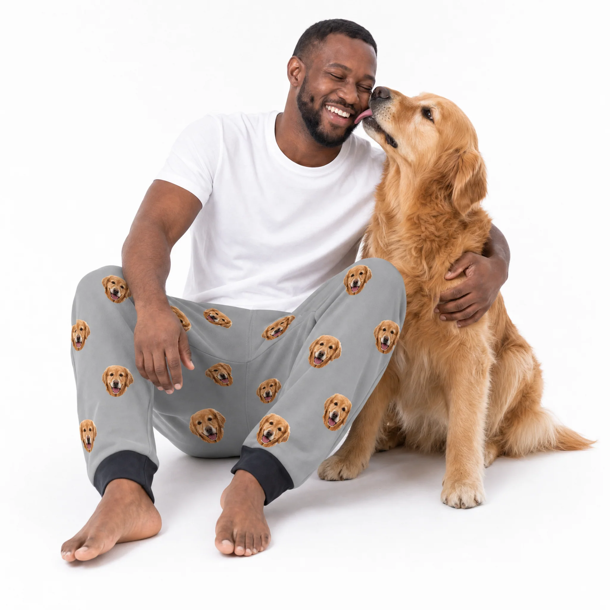 Custom Pet Face Sweatpants - Image 6