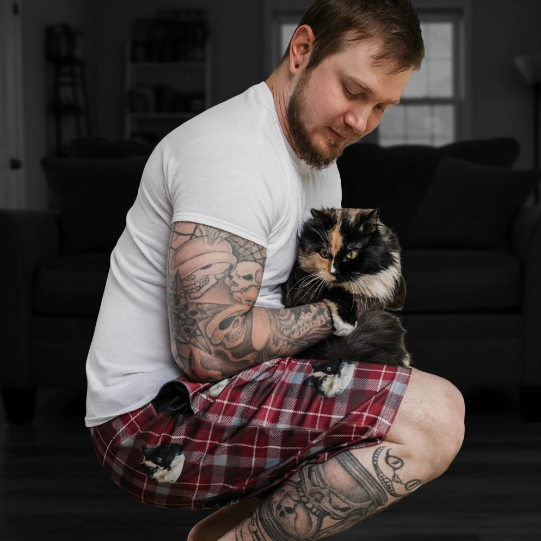 Custom Pet Face Sweatshorts - Image 18