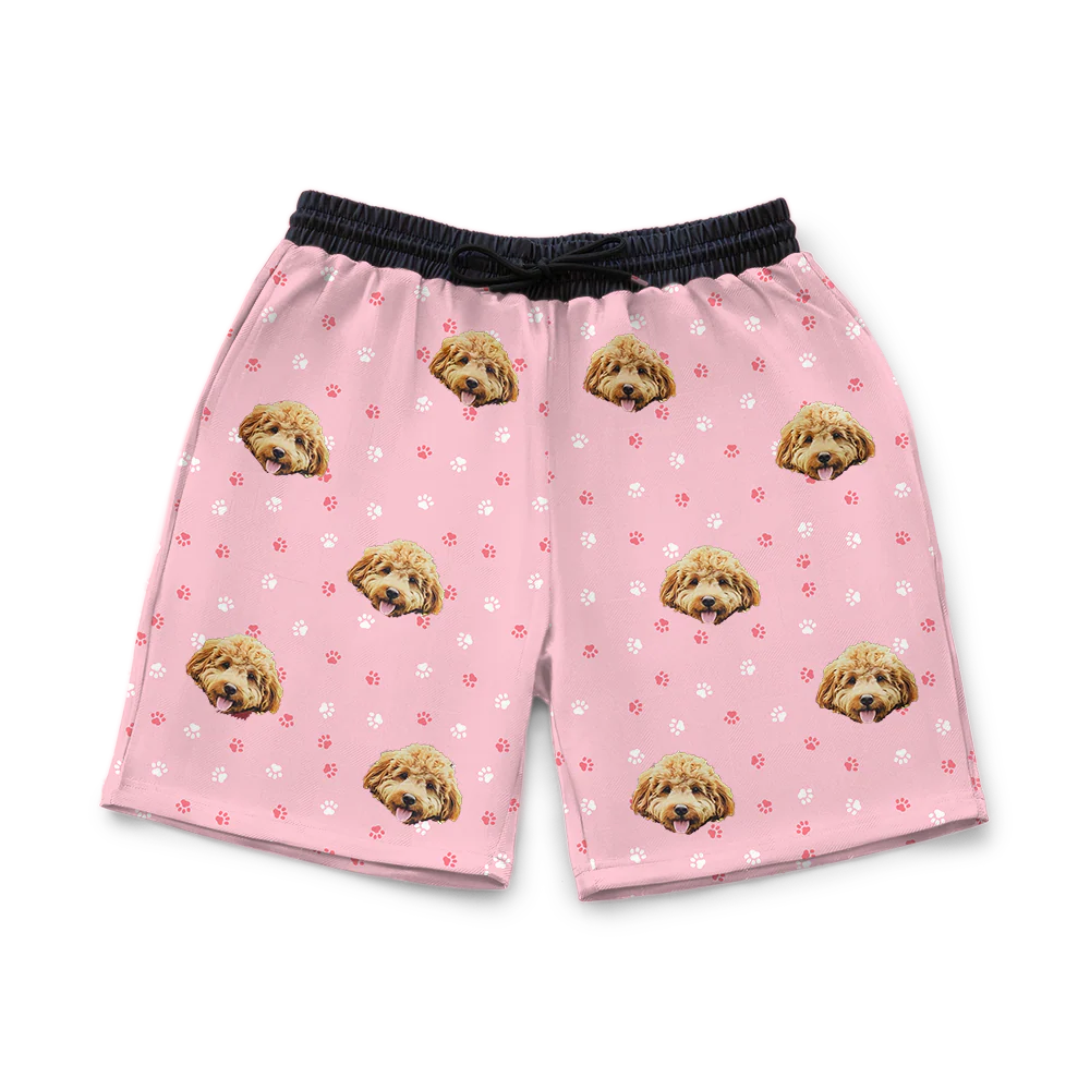 Custom Pet Face Sweatshorts - Image 25