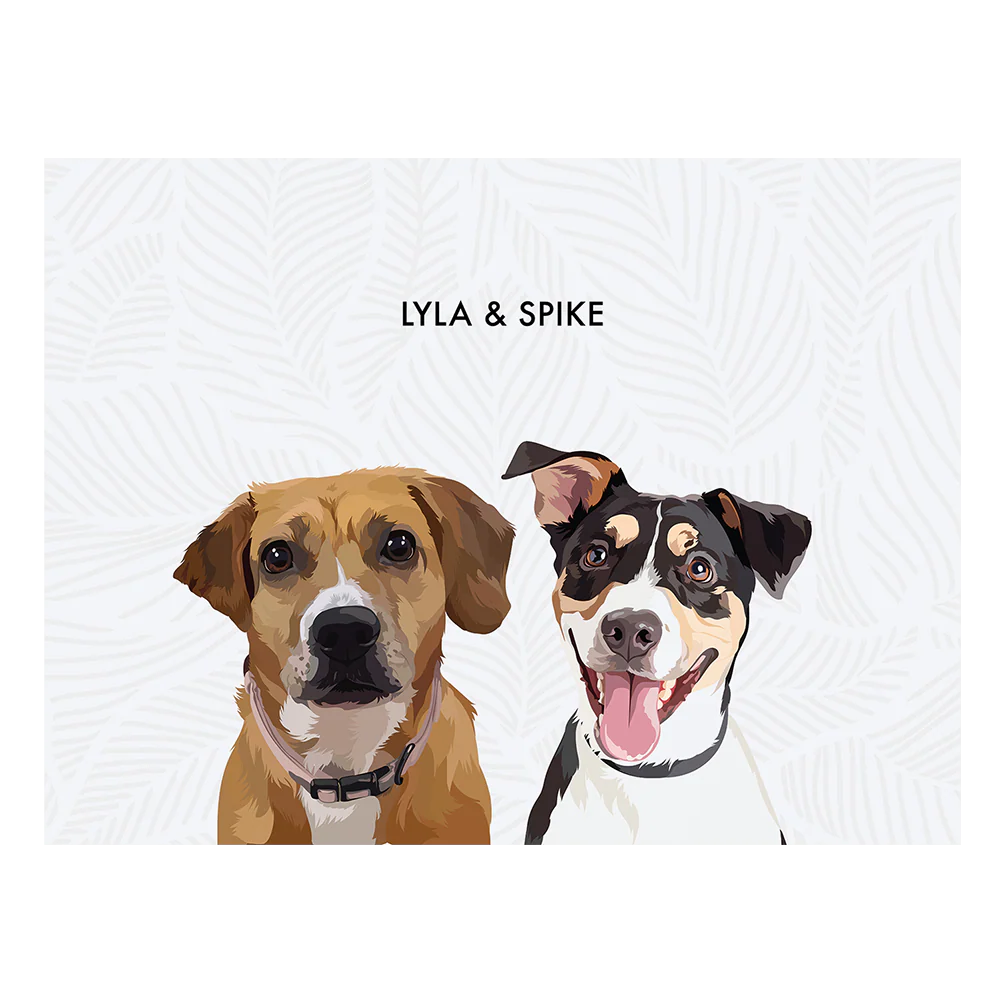 Custom Portrait for Two Pets - Image 68