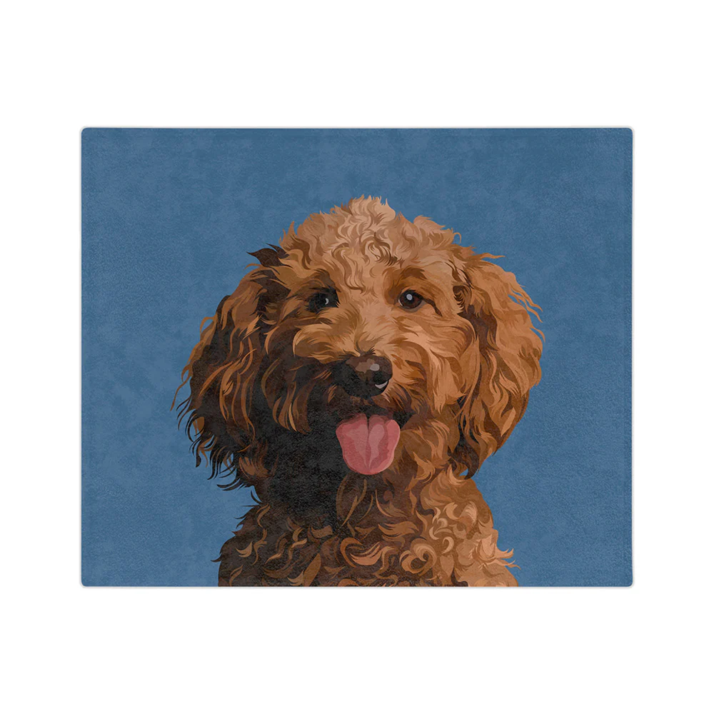 Customized Pet Art Blanket - 1 Pet - Image 16