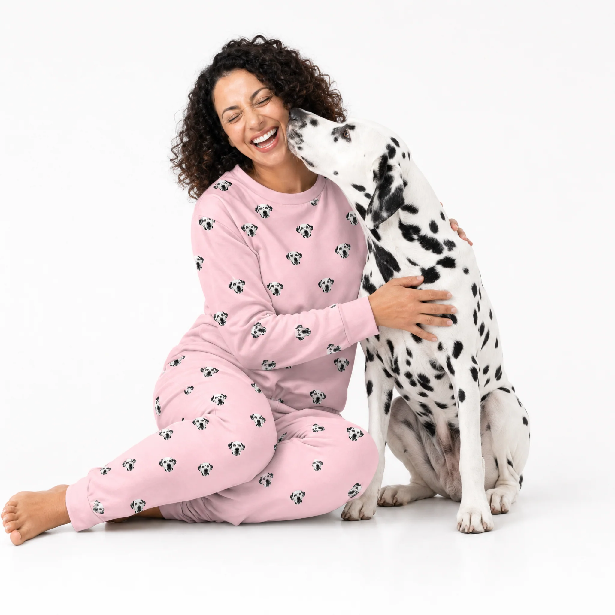 Adult Custom Pet Face Jogger Pajamas - Image 9