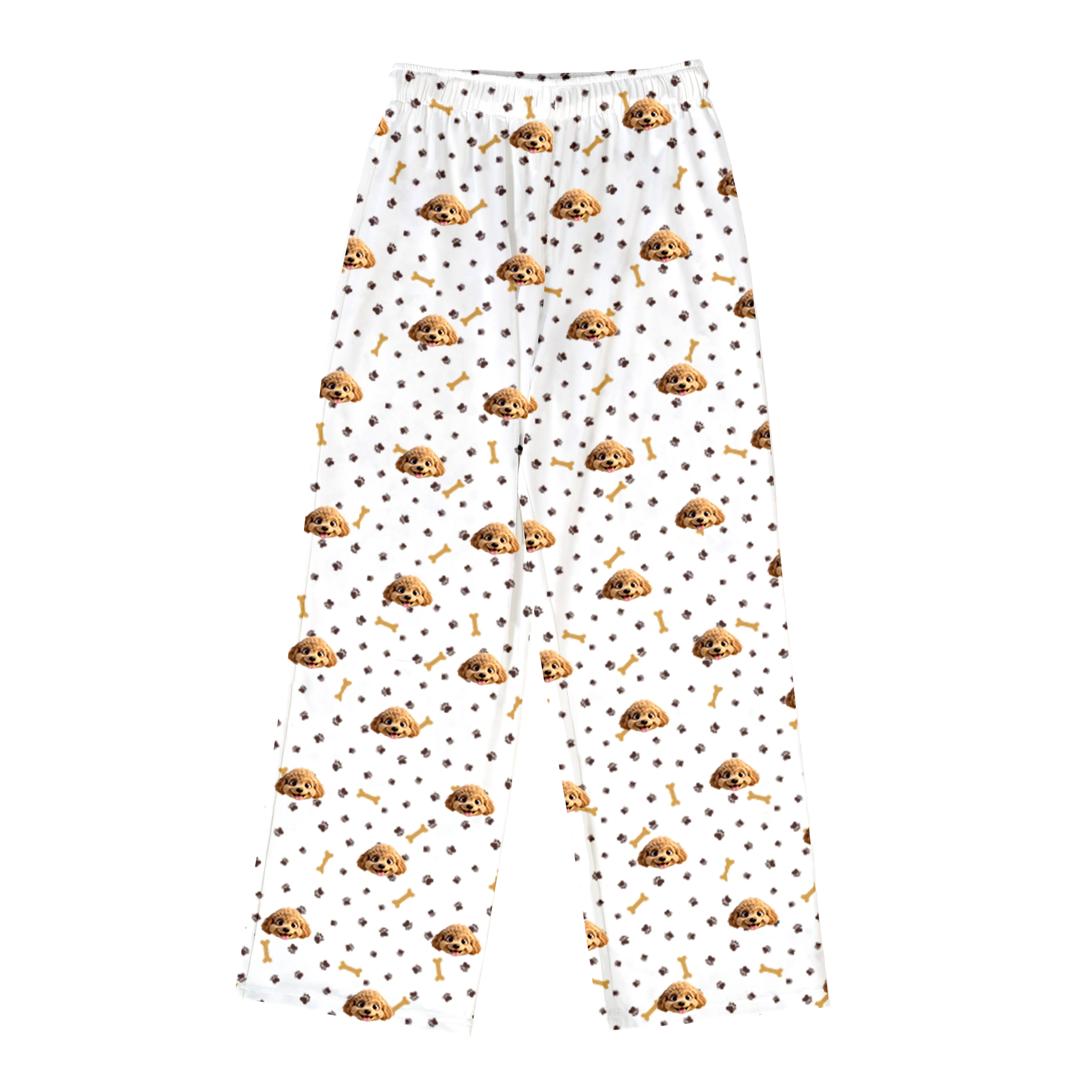 Kids Custom Cartoon Pet Face Pajamas - Paws and Bones - Image 8