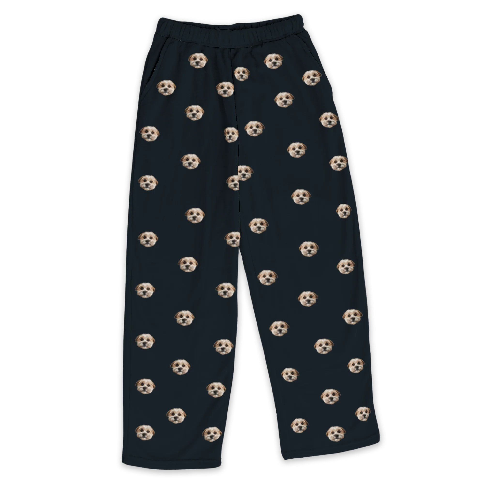 Kids Custom Pet Face Fleece Pajama Pants - Image 23