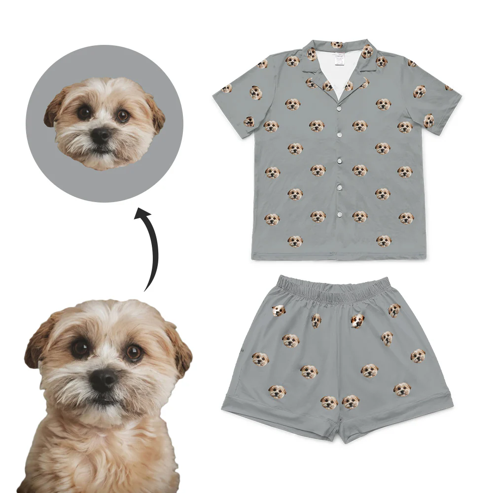 Kids Custom Pet Face Pajamas - Image 15