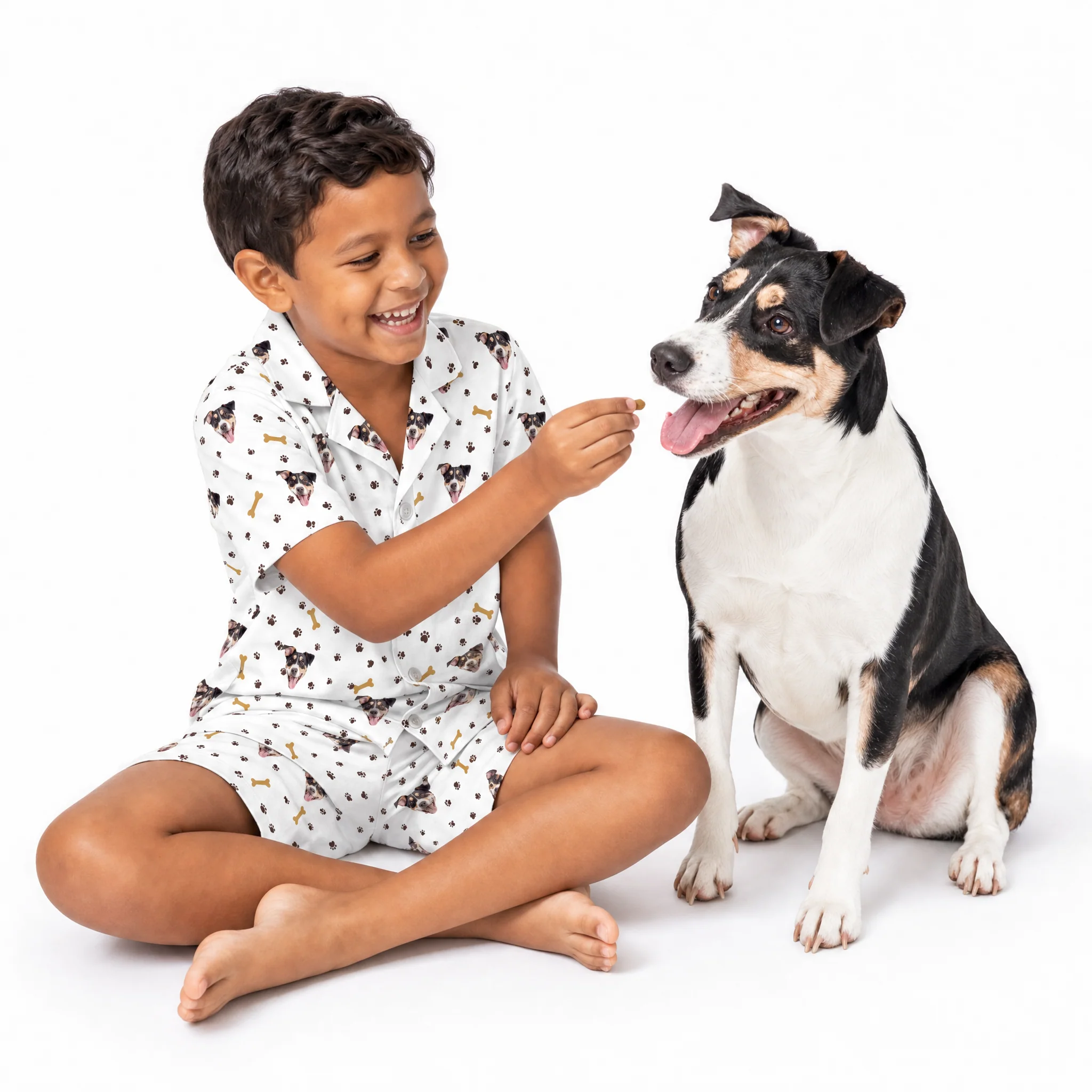 Kids Custom Pet Face Pajamas - Image 24