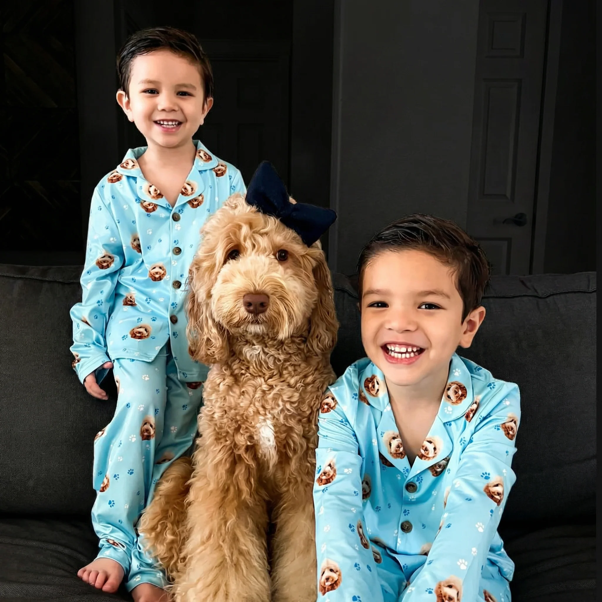 Kids Custom Pet Face Pajamas - Image 27