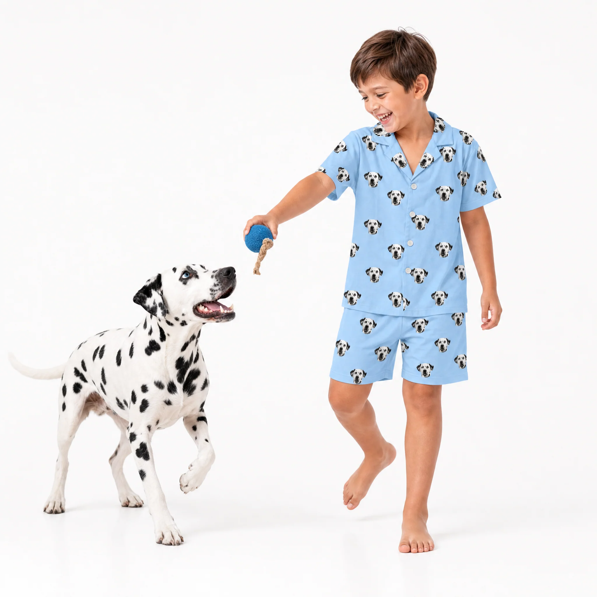 Kids Custom Pet Face Pajamas - Image 3