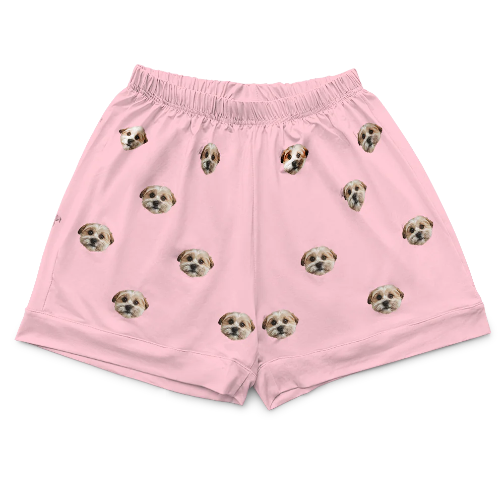 Kids Custom Pet Face Pajamas - Pink Dream - Image 14